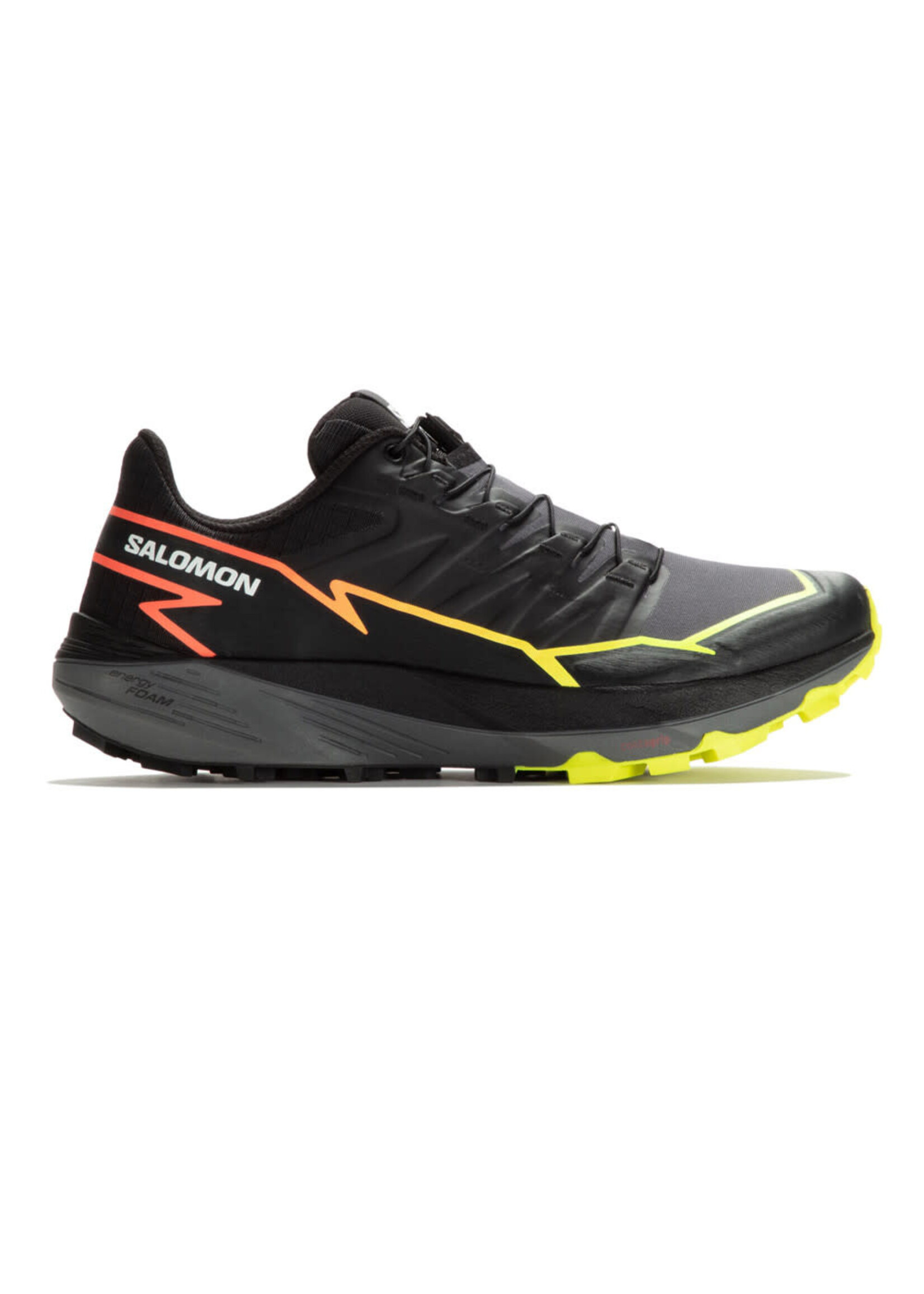 Salomon Salomon Thundercross GTX Blue Fire Mens Trail Shoe (2024) Black/Surf The Web/Safety Yellow