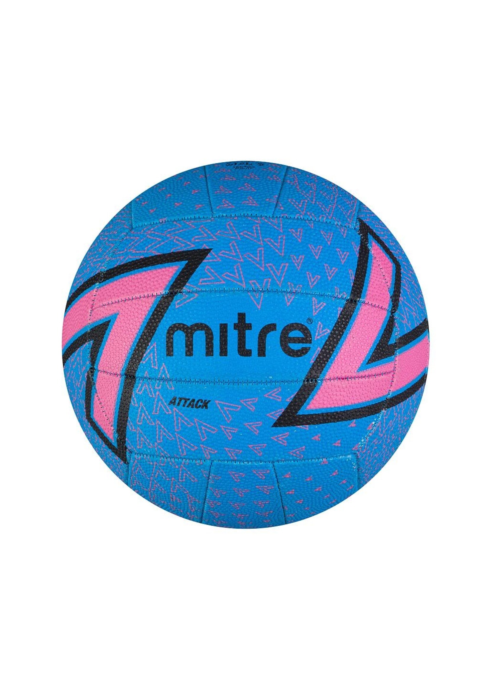 Mitre Mitre Attack Netball Blue/Pink