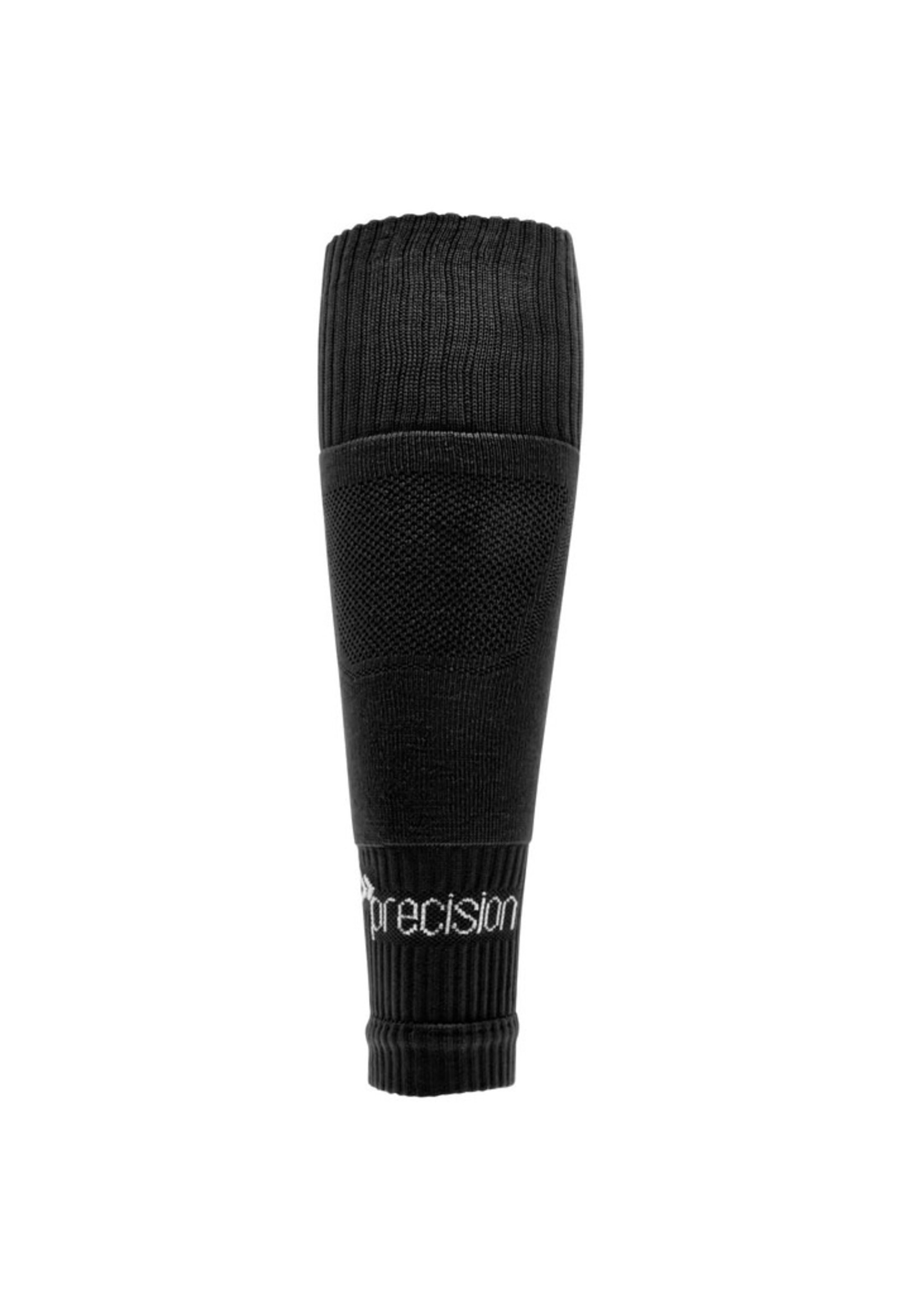 Precision Precision Plain Pro Footless Sleeve Sock Black Size 7-12