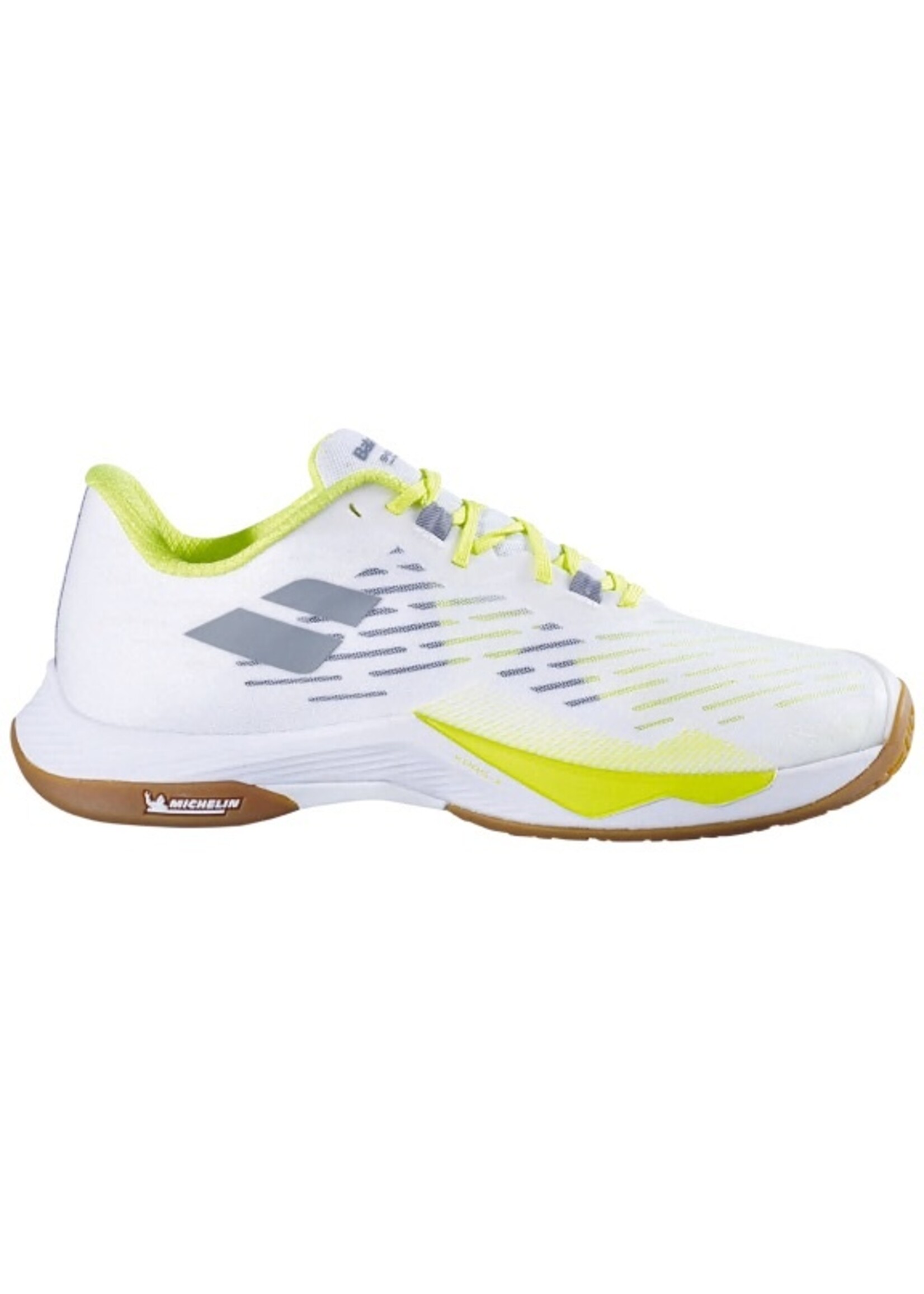 Babolat Babolat Shadow Tour 5 Mens Indoor Shoe (2024) White/Lime