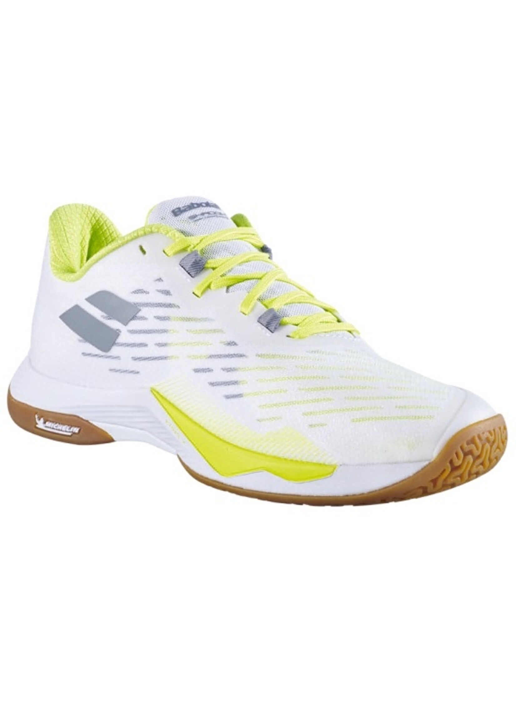 Babolat Babolat Shadow Tour 5 Mens Indoor Shoe (2024) White/Lime