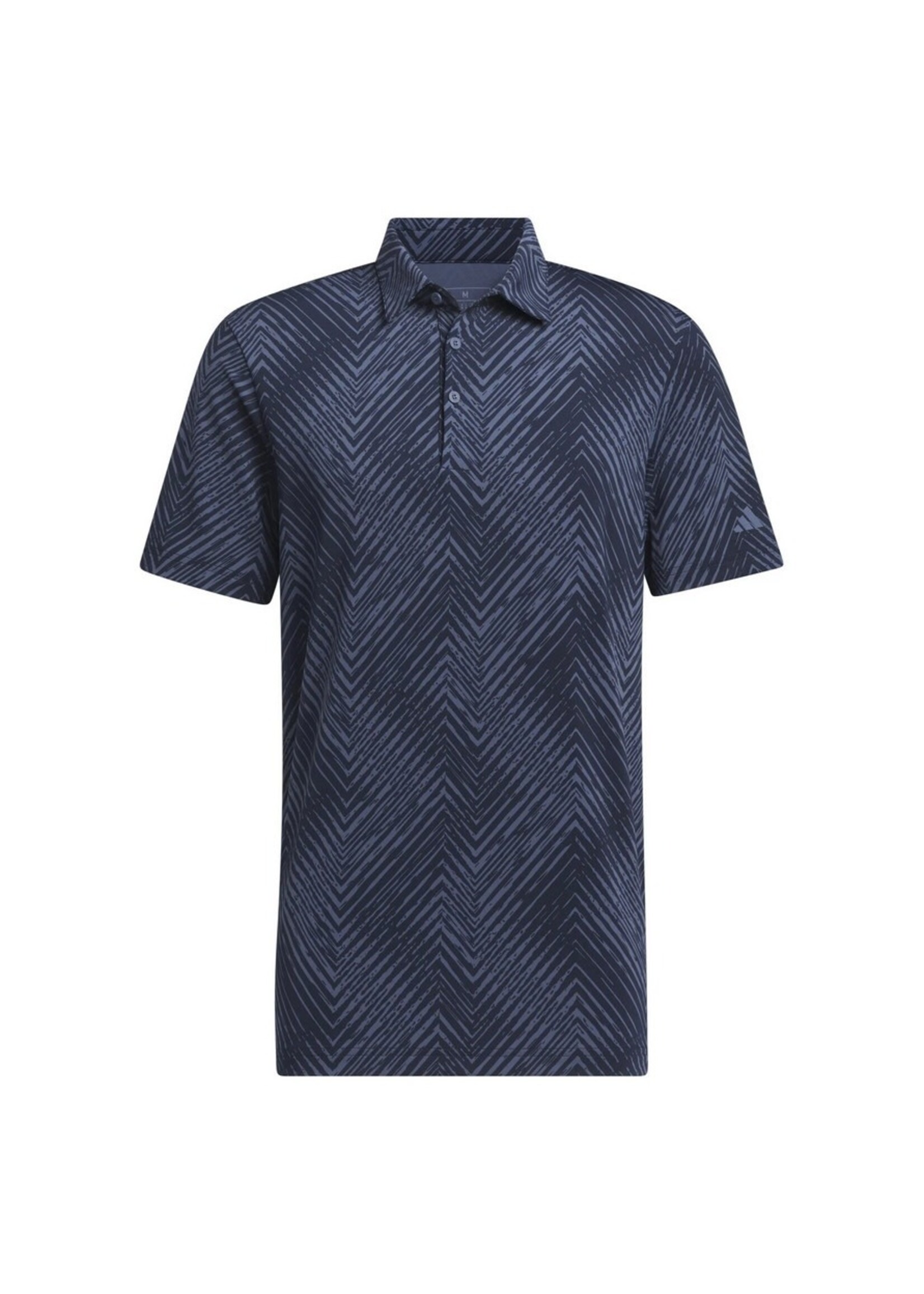 Adidas Adidas Ultimate365 Allover Print Mens Polo Shirt Navy/Preloved Ink (2024)