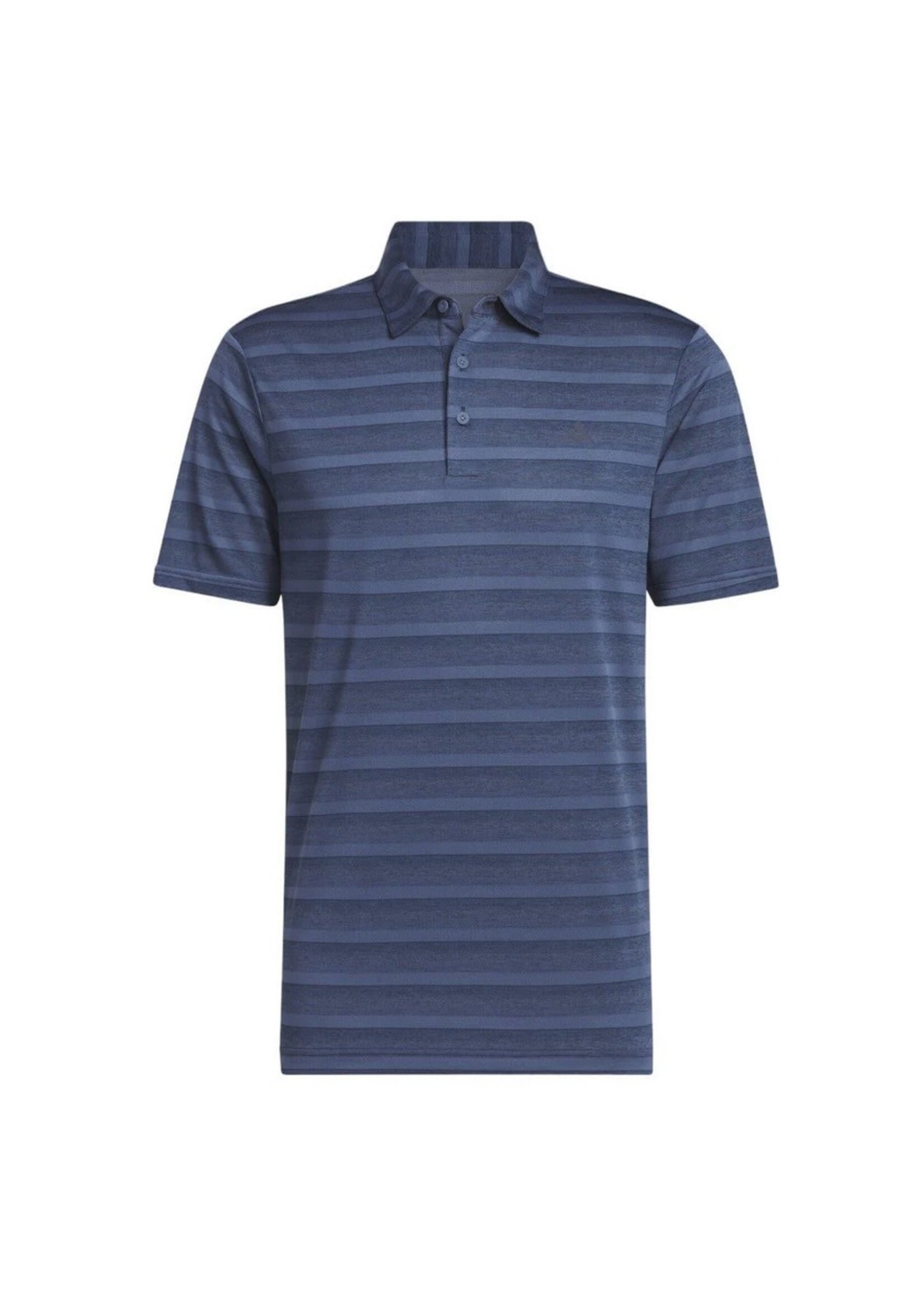 Adidas Adidas Two Colour Stripe Mens Golf Polo Shirt Navy/Preloved Ink (2024)