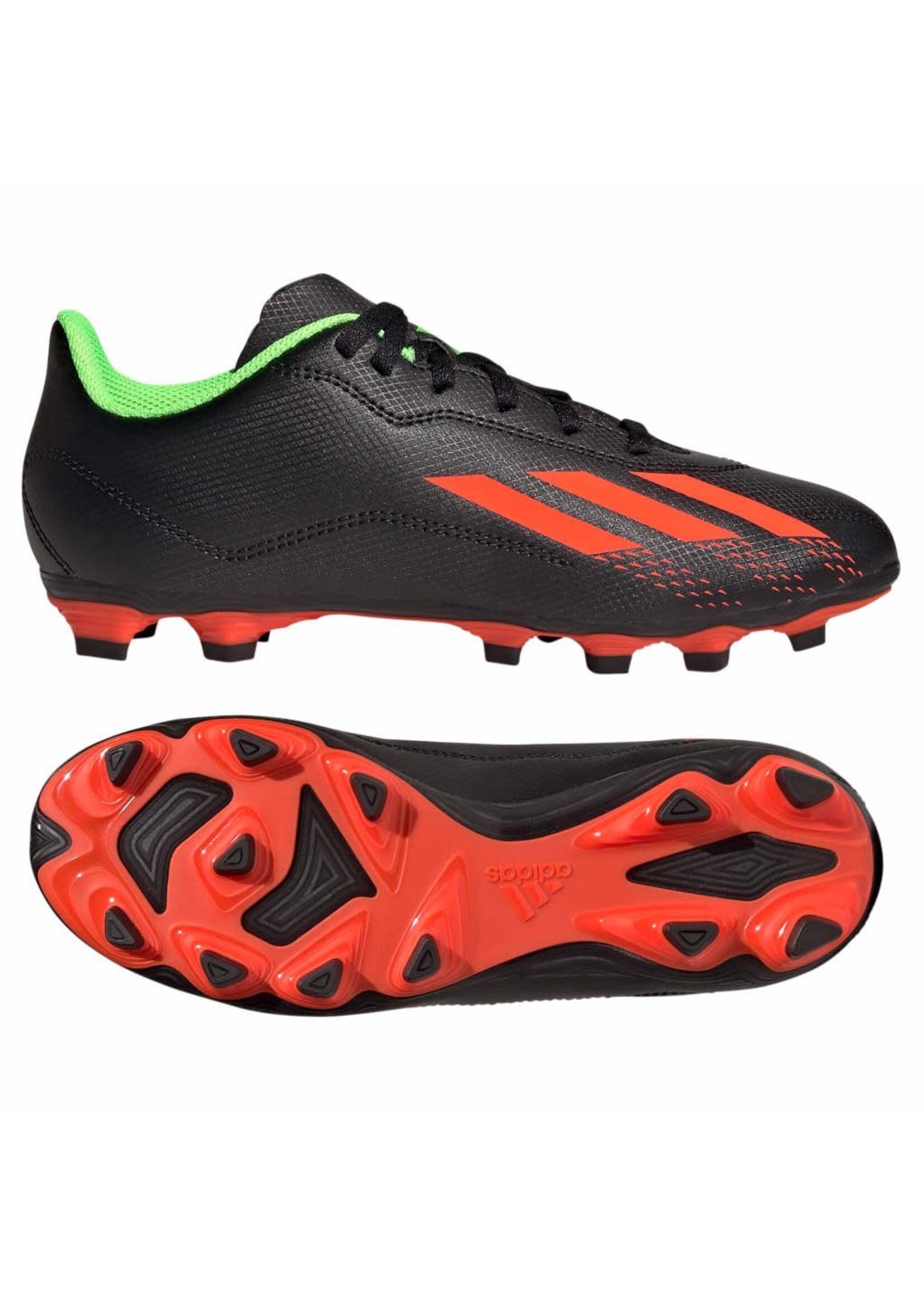 Adidas Adidas X Speedportal.4 Junior Football Boots (2023) Black/Green/Orange