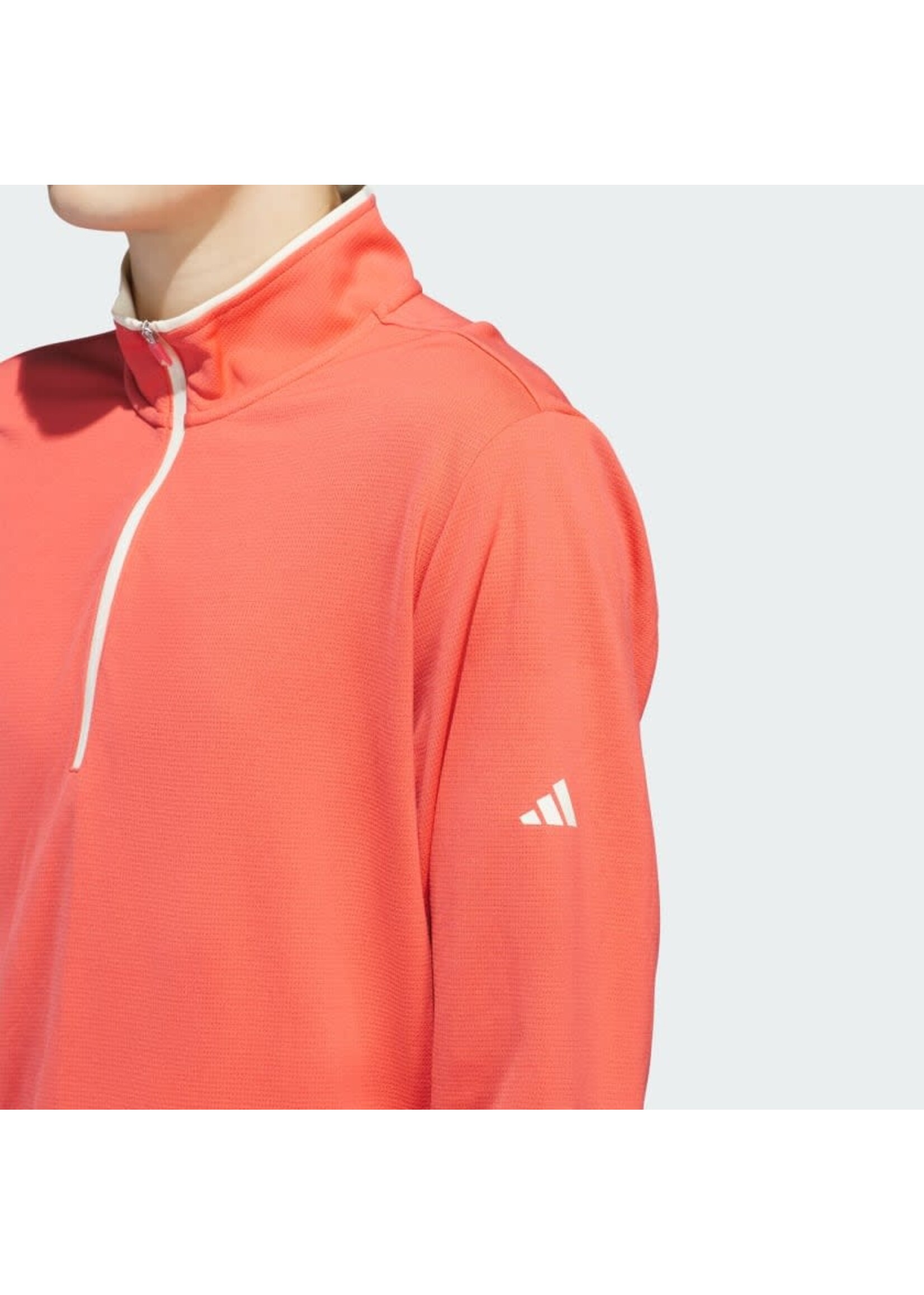 Adidas Adidas Core Lightweight 1/4 Zip Mens Top (2024) Preloved Scarlet