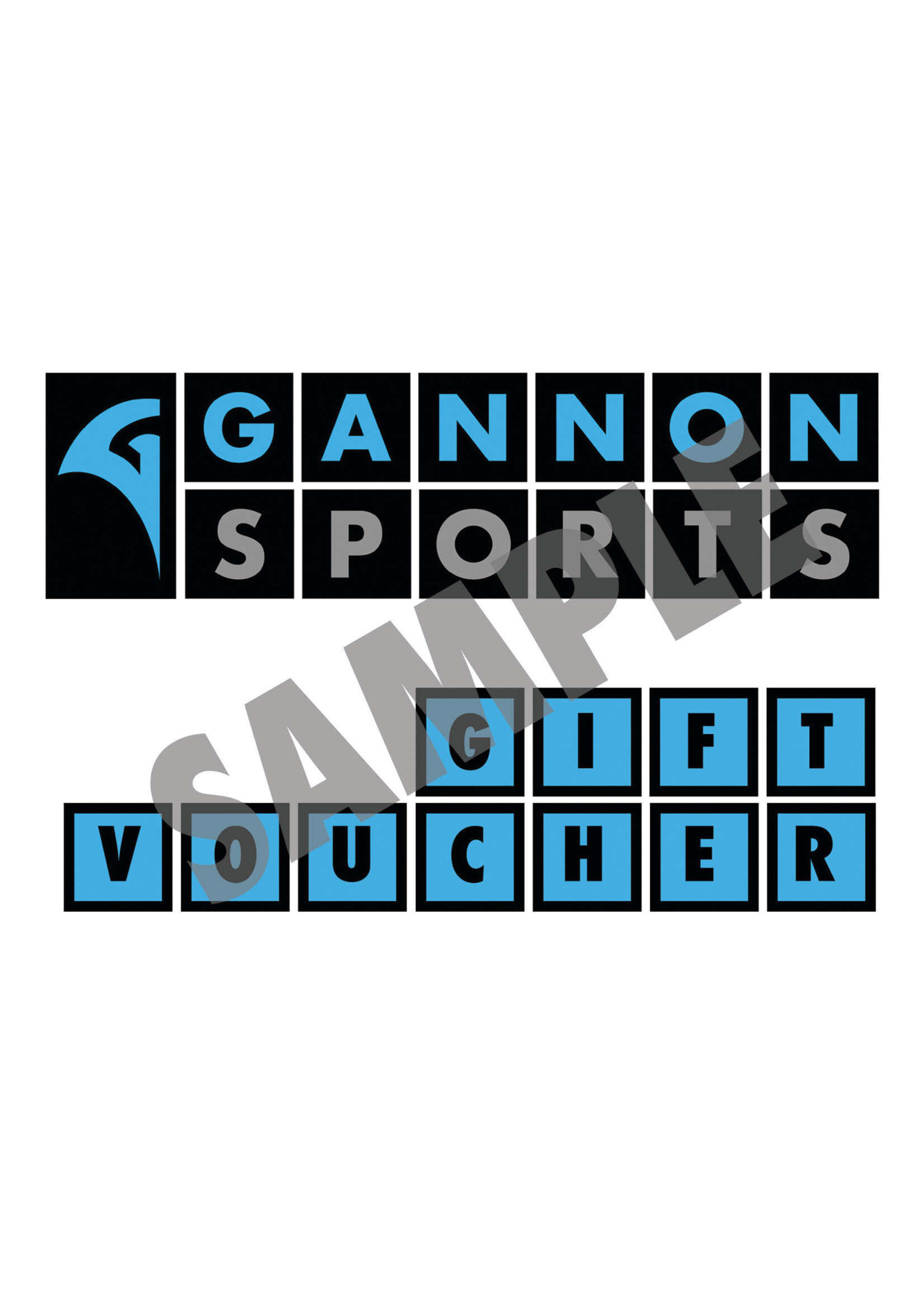 Gannon Sports Web Voucher (online use)