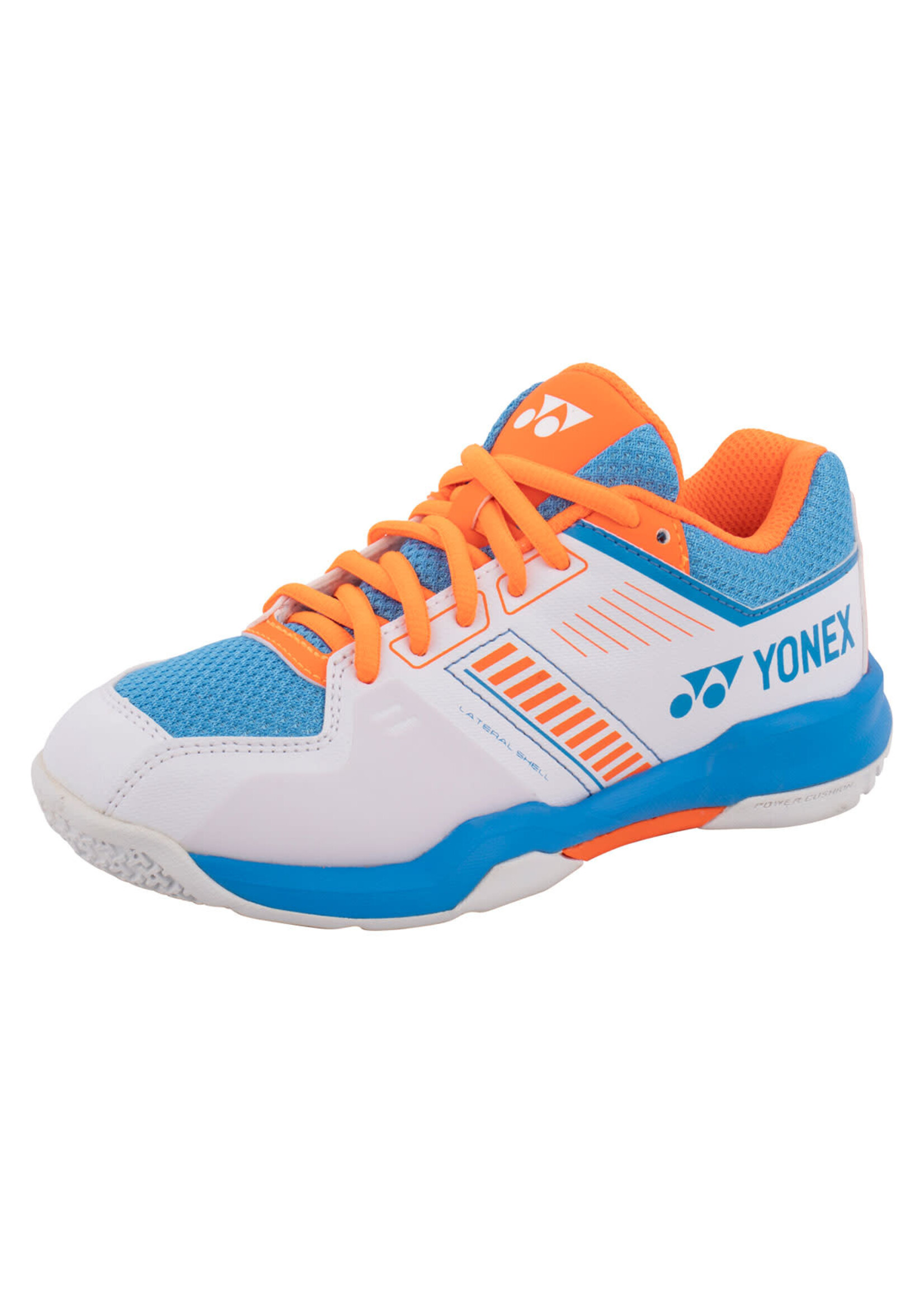 Yonex Yonex Strider Flow Junior Badminton Shoe (2024) White/Sky Blue
