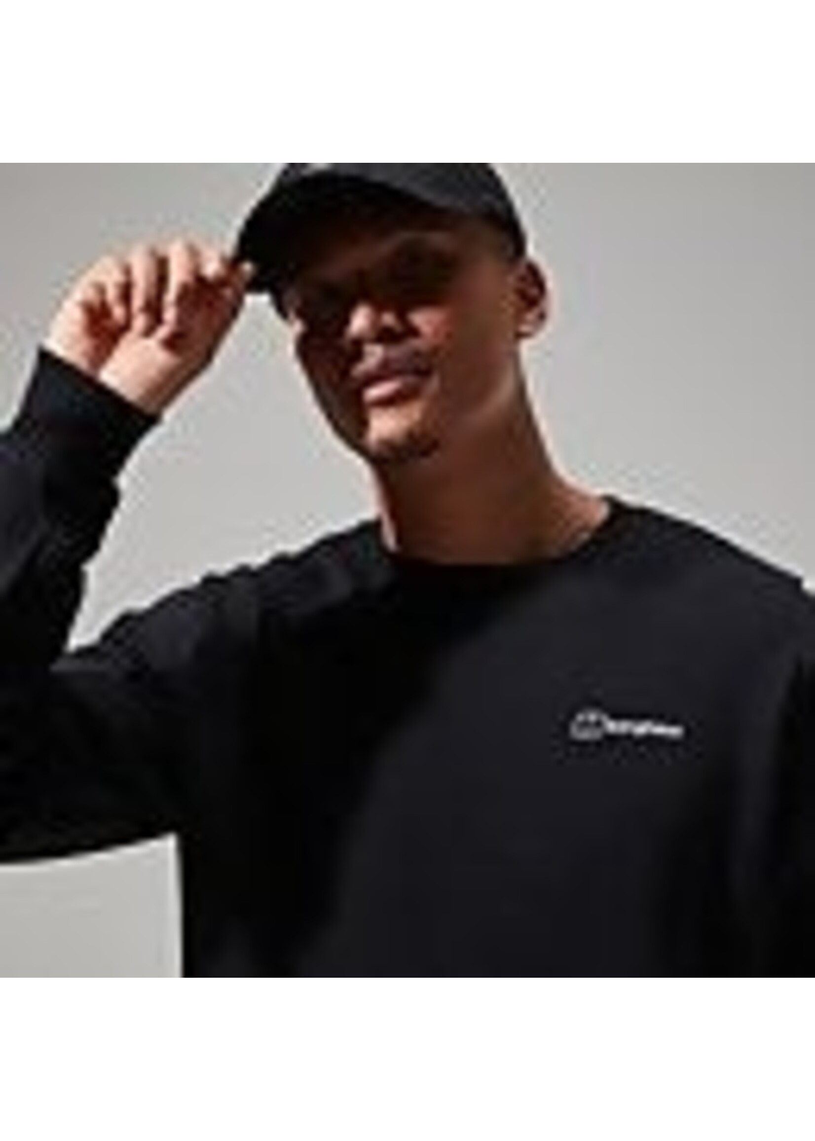 Berghaus Berghaus Mens Logo Crew Jumper (2024) Black (2024)