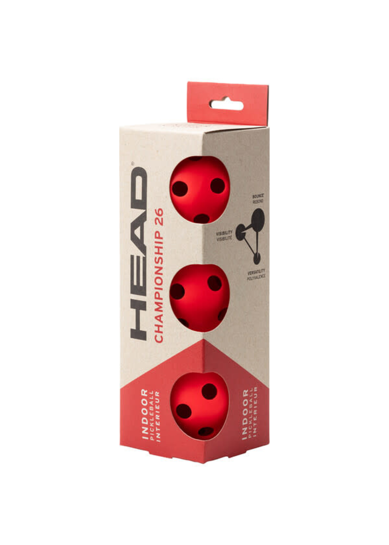 Head Pickleball Indoor Ball - 3 Pack