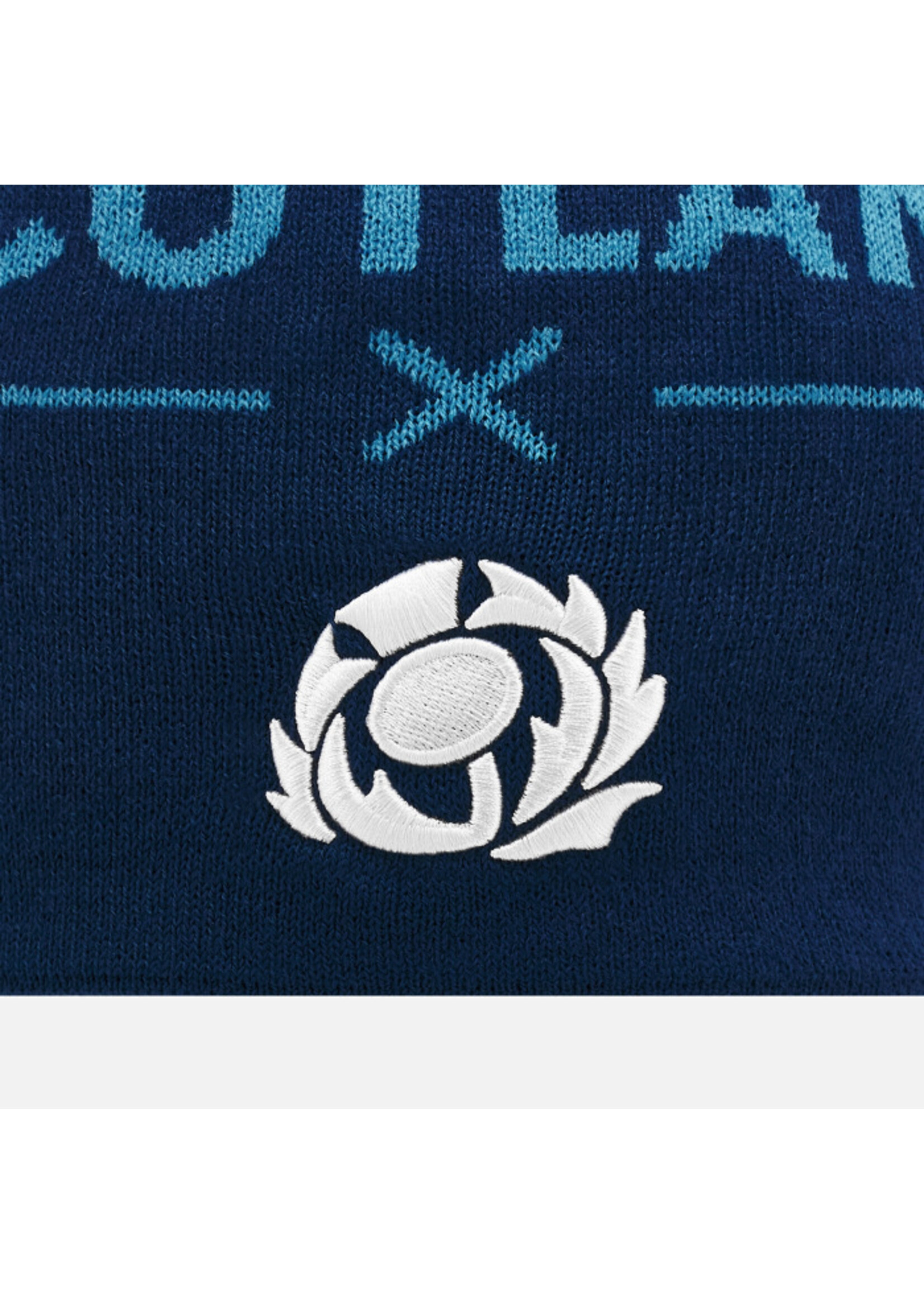 Macron Macron SRU 24/25 Scotland Skull Beanie (2024) Blue/Blue