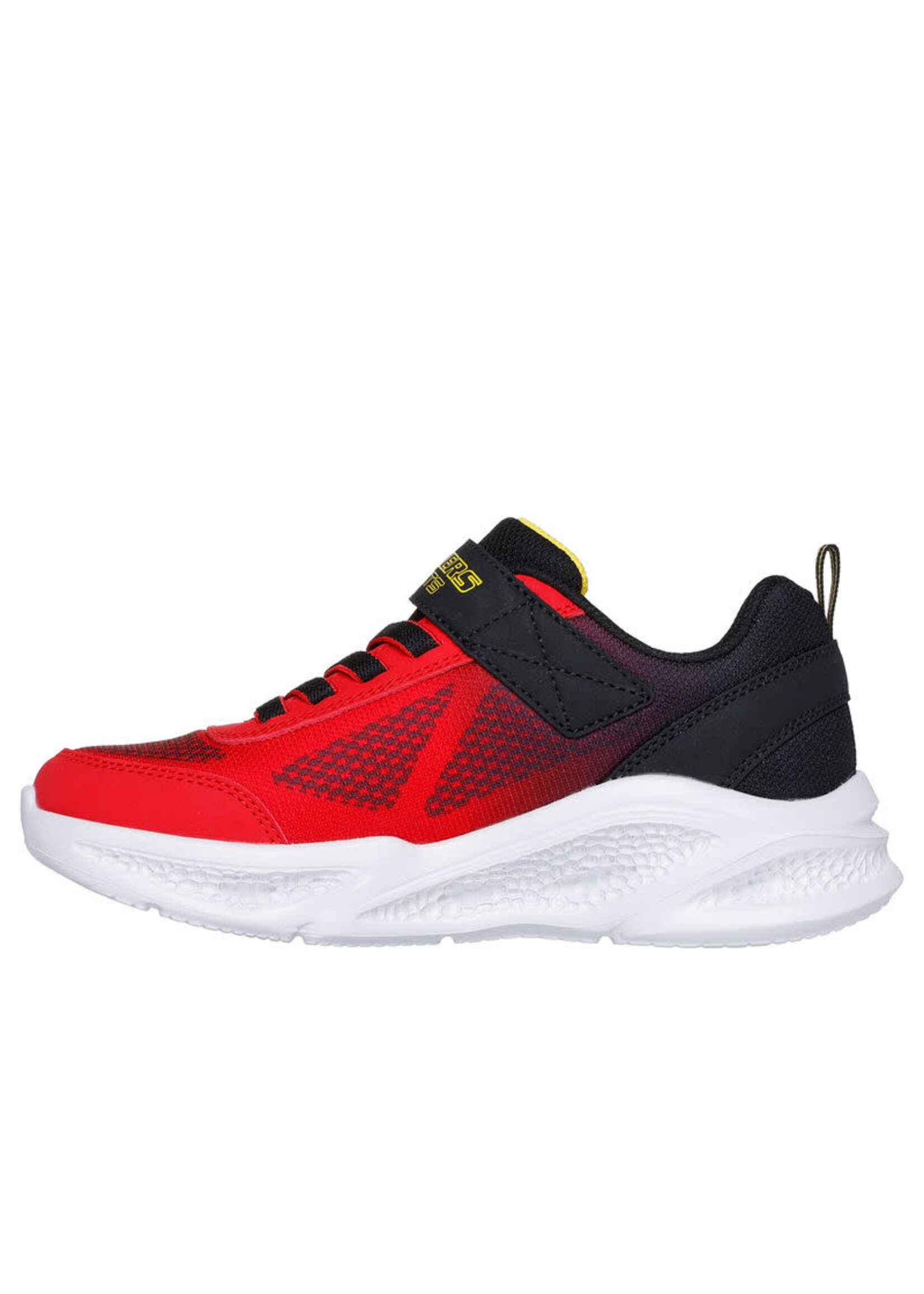 Sketchers Sketchers Meteor Lights Junior Shoe (2024) Red/Black