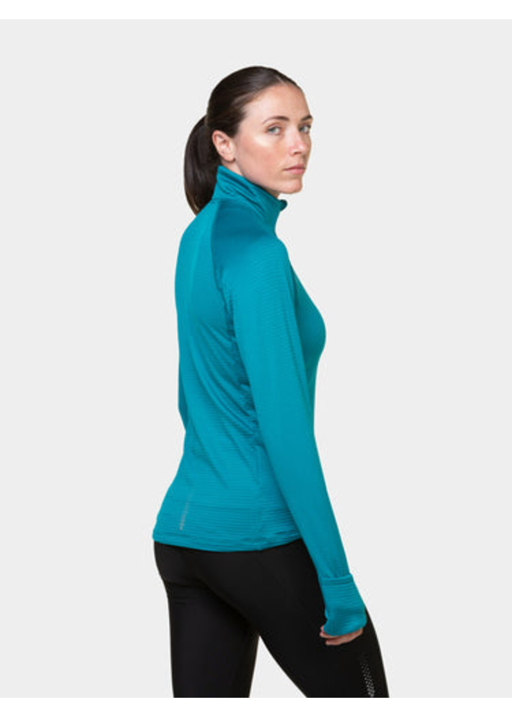 Ronhill Ronill Tech Winter Ladies Half Zip (2024) Marine Acid
