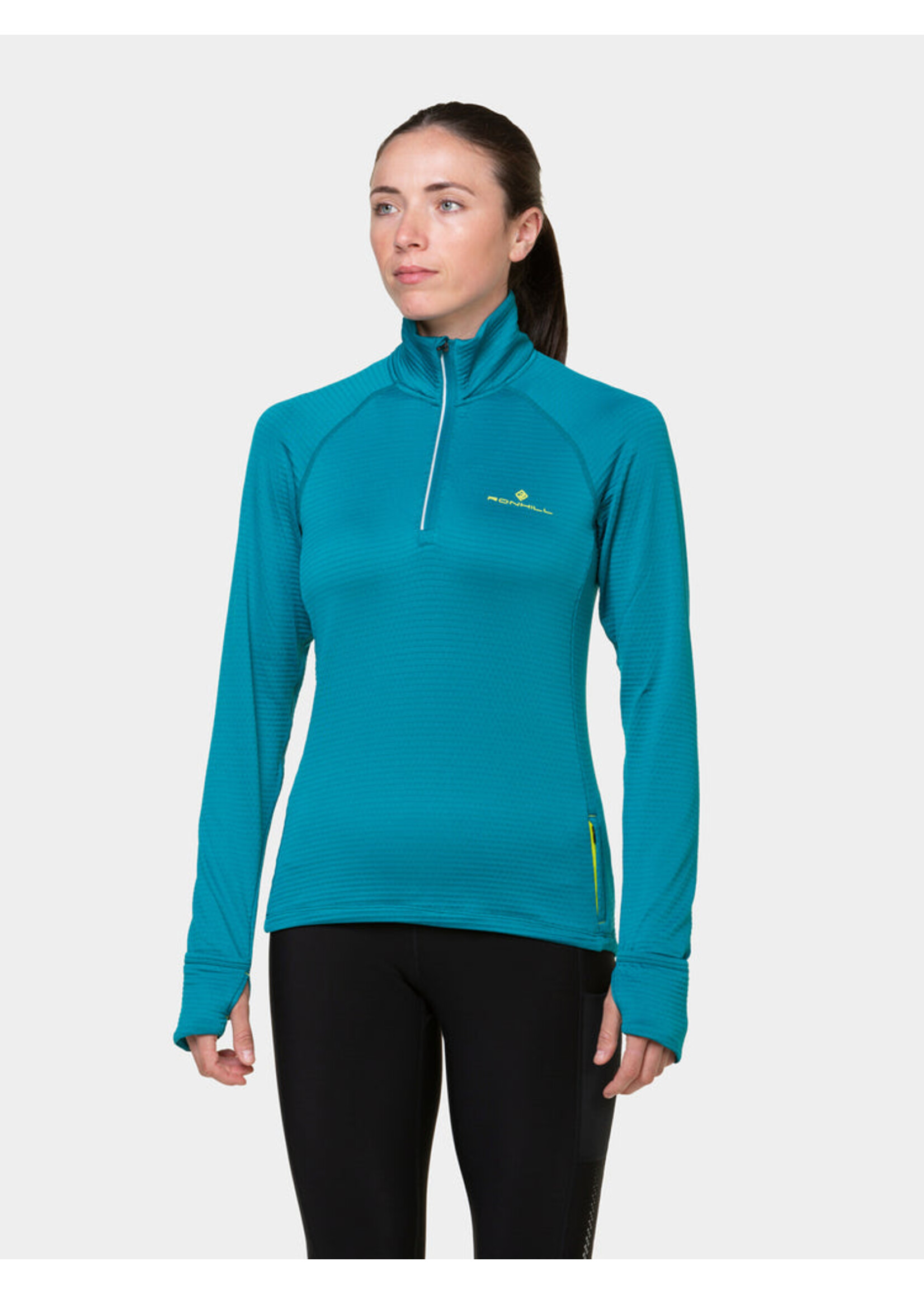 Ronhill Ronill Tech Winter Ladies Half Zip (2024) Marine Acid