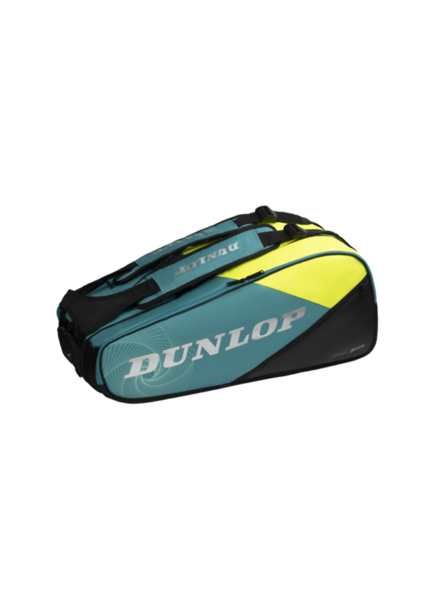 Dunlop Srixon Dunlop SX Performance 8 Racket Bag (2025) Teal/Black/Yellow