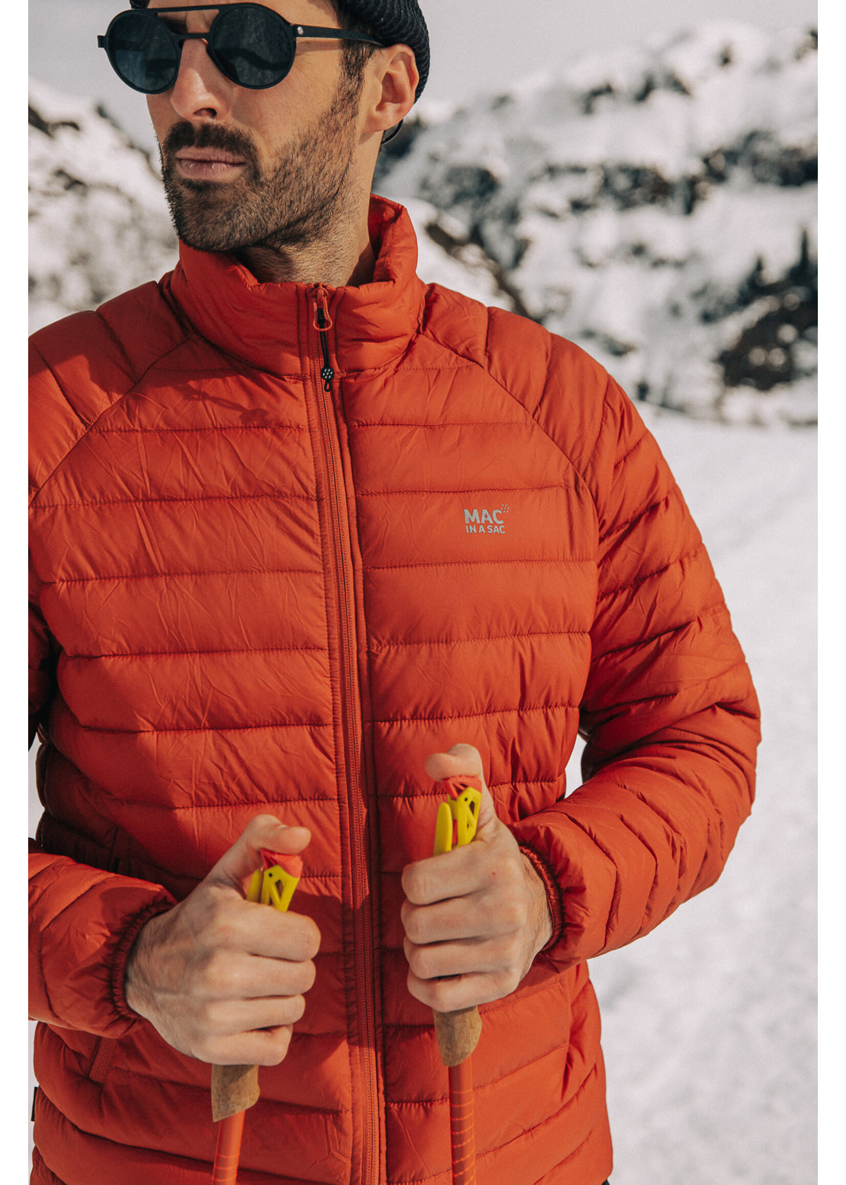 Mac In A Sac Mac In A Sac Synergy Mens Jacket (2025) Burnt Orange