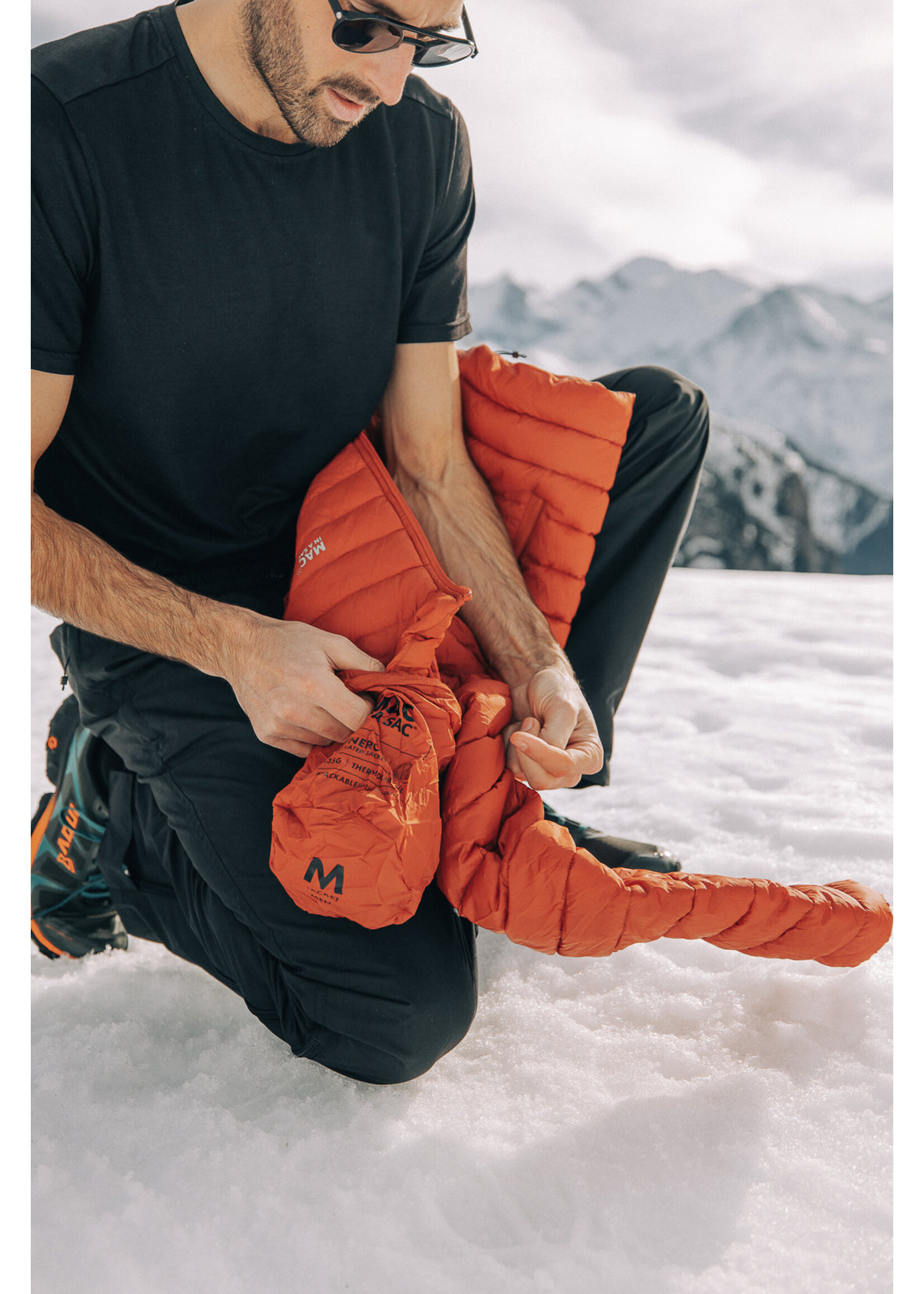 Mac In A Sac Mac In A Sac Synergy Mens Jacket (2025) Burnt Orange