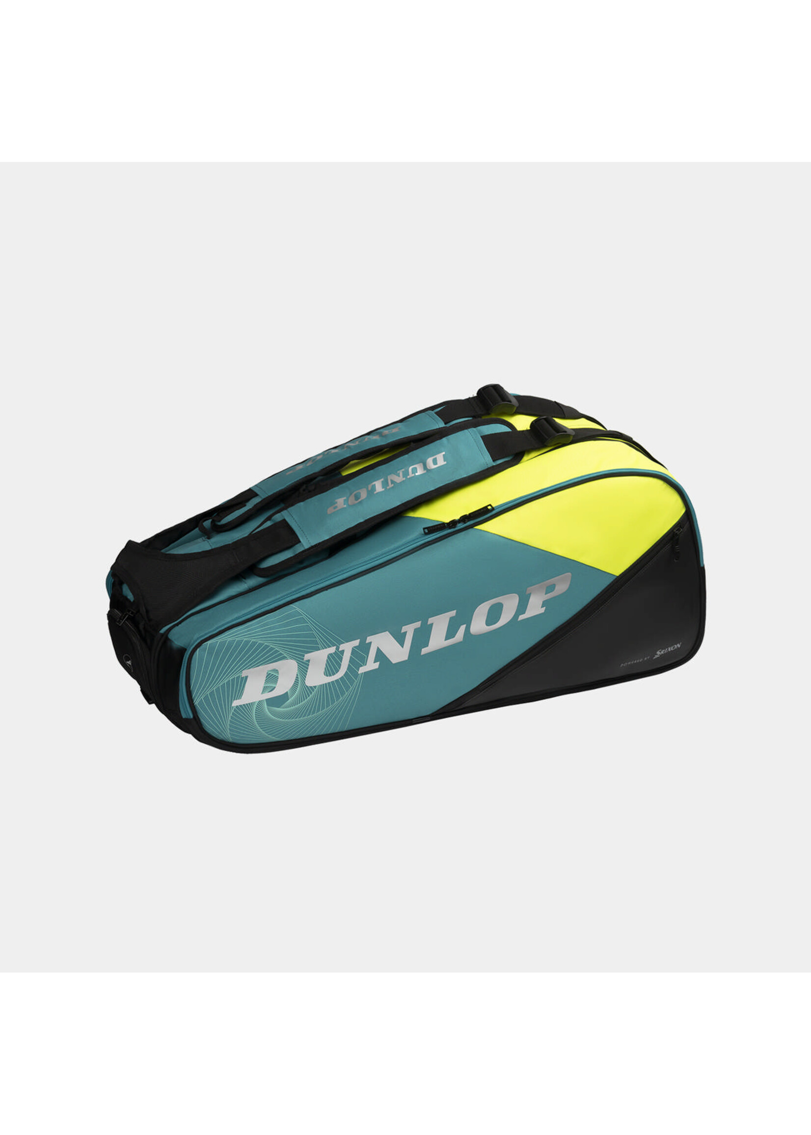 Dunlop Srixon Dunlop SX Performance 8 Racket Bag (2025) Teal/Black/Yellow