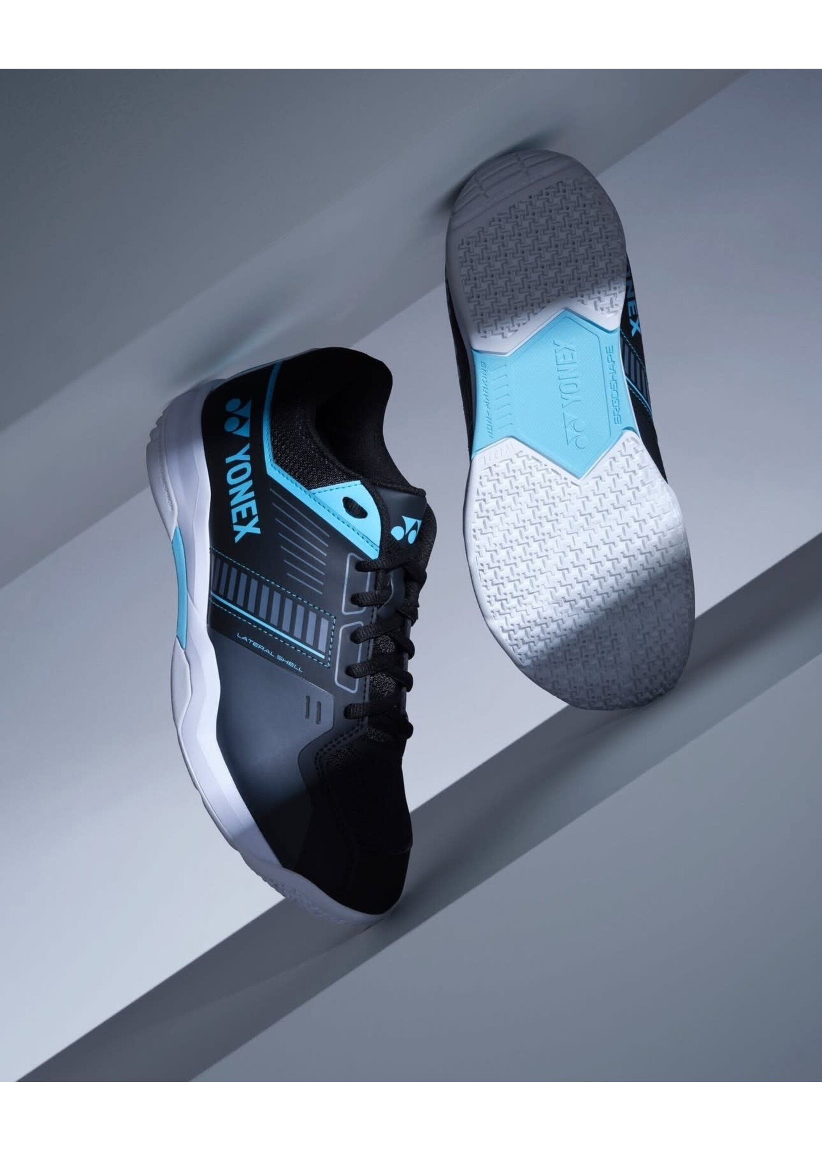 Yonex Yonex Strider Flow Wide Mens Badminton Shoe (2025) Black/Blue