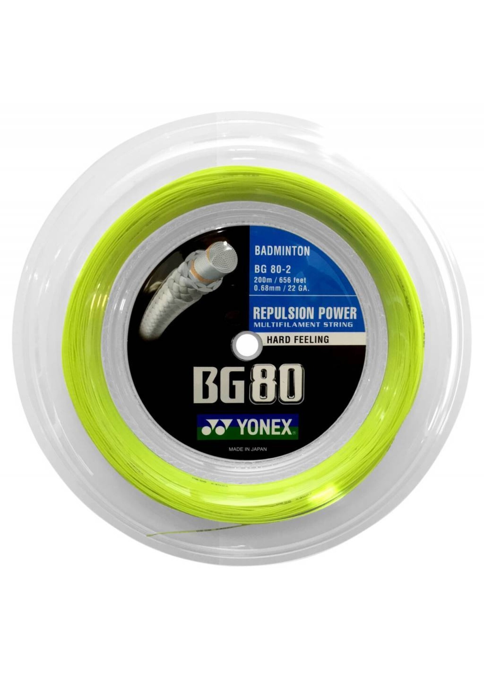 Yonex Yonex BG80 Badminton String - 200m Reel