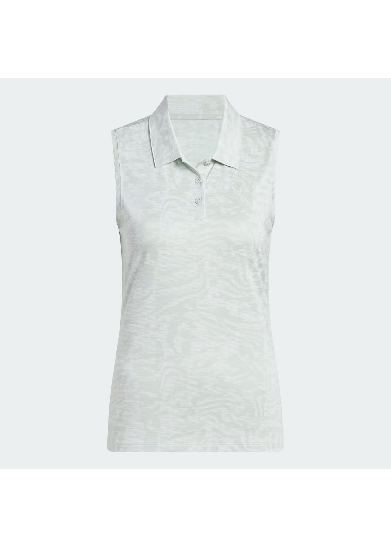 Adidas Adidas Ultimate Jacquard Ladies Sleeveless Polo Shirt (2025)