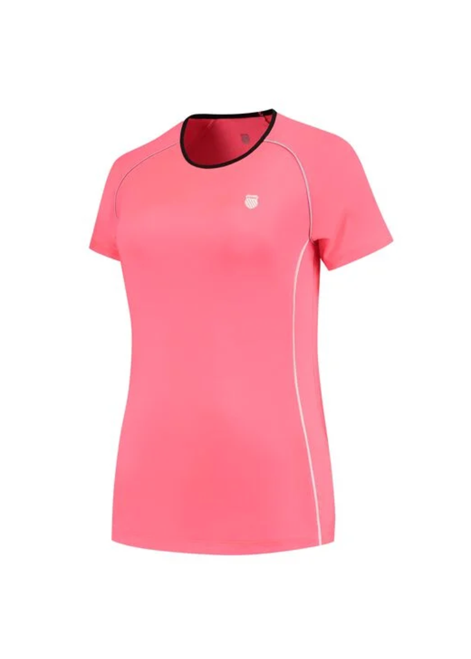 K-Swiss K-Swiss Hypercourt Crew Ladies T-Shirt (2024) - Pink