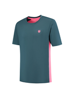 K-Swiss K-Swiss Hypercourt Mix Milange Crew T-Shirt (2024) - Stargazer/Pink