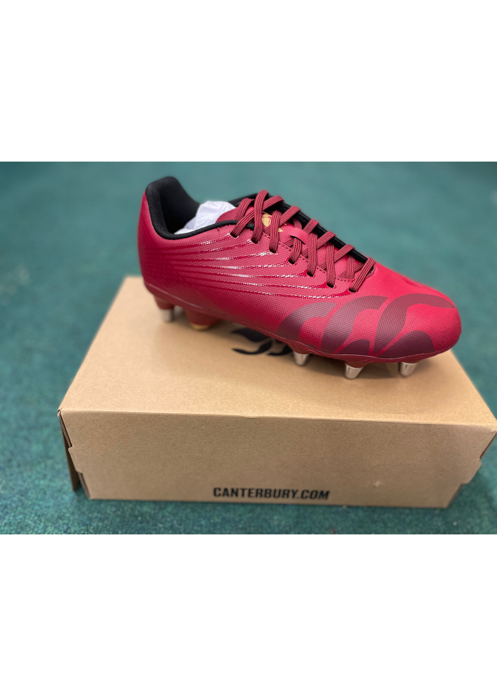 Canterbury Canterbury Stamped Goundbreak Team SG Rugby Boot (2025) Red