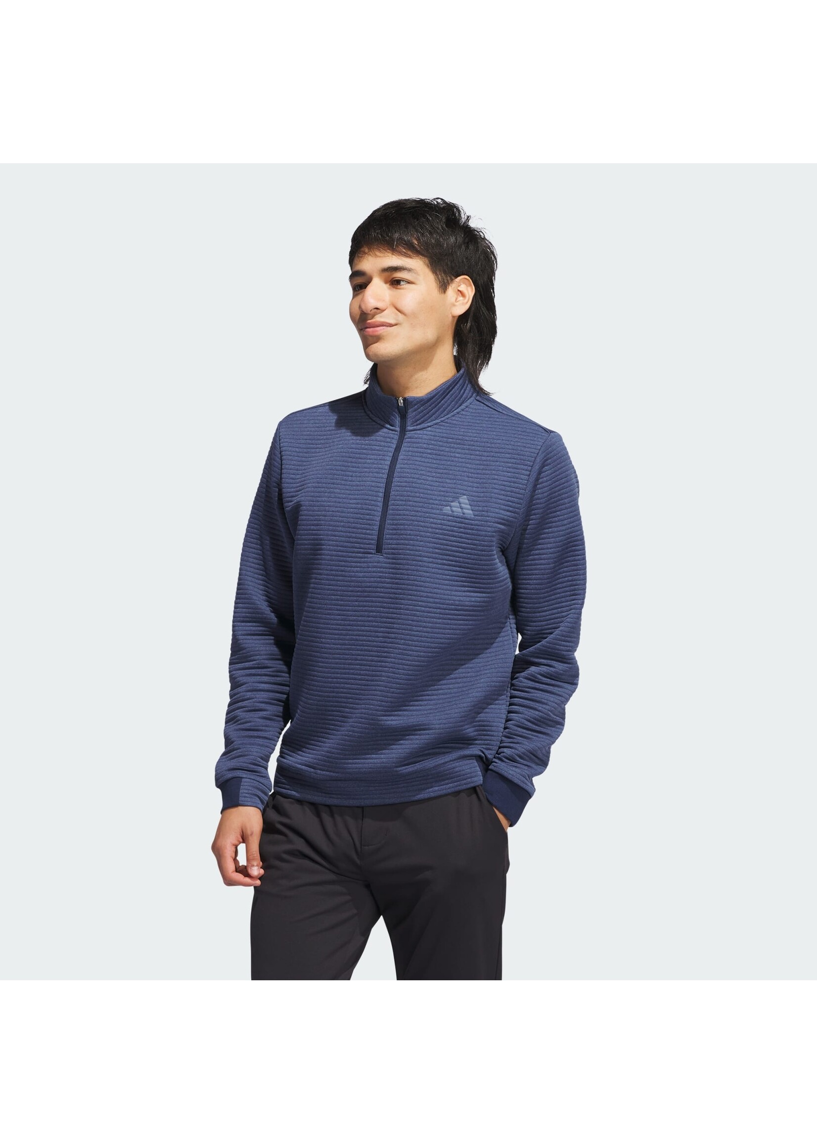 Adidas Adidas Ultimate365 Textured 1/4 Zip Golf Top (2025)