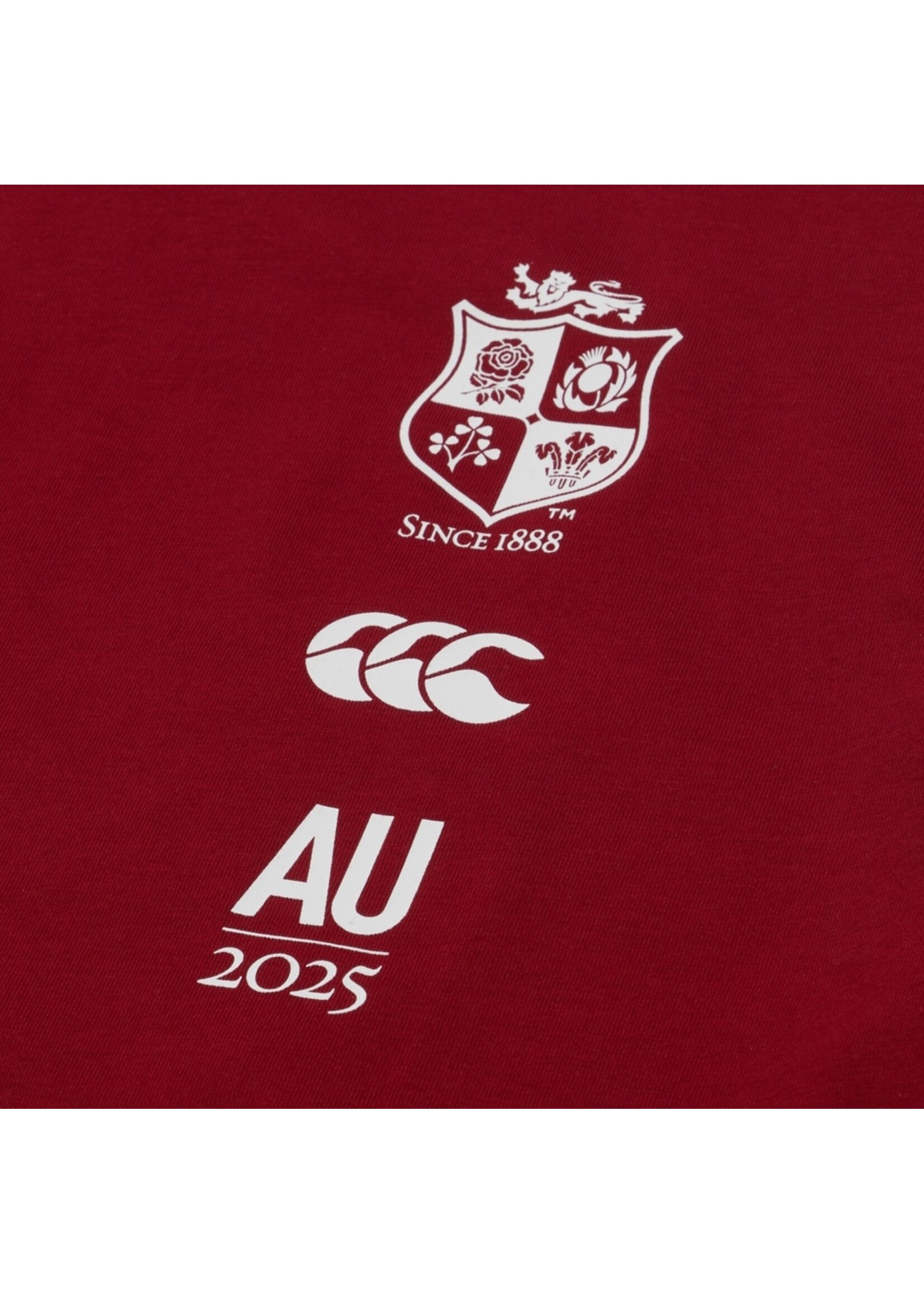 Canterbury Canterbury BIL Tour'25 Tee (2025), Red