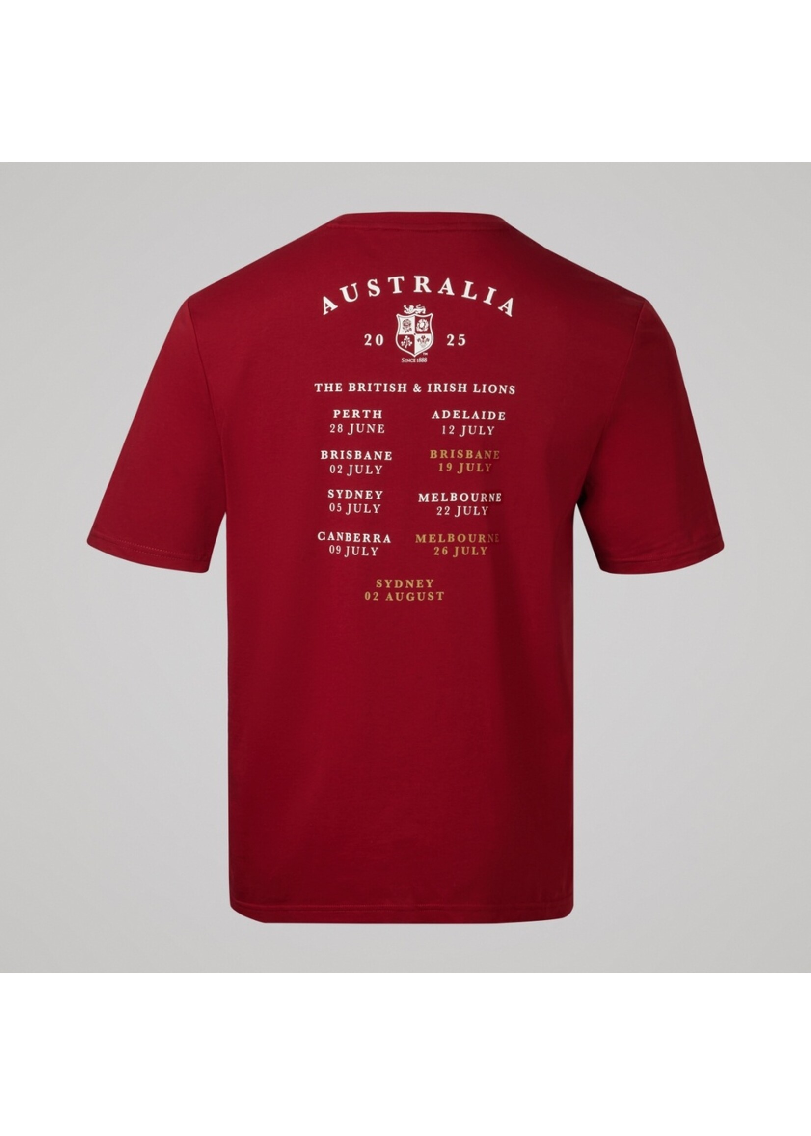 Canterbury Canterbury BIL Tour'25 Tee (2025), Red