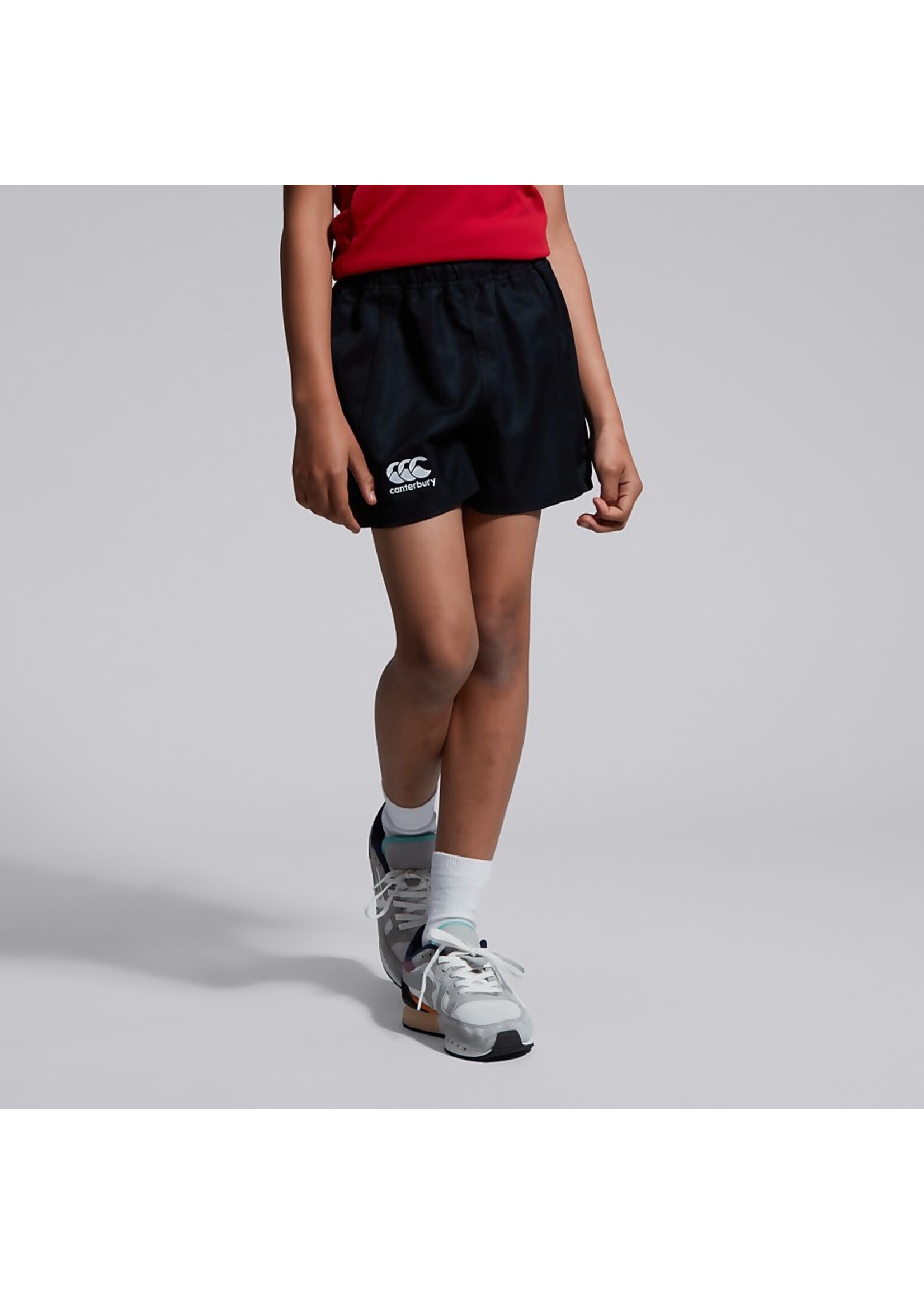 Canterbury Canterbury Junior Cotton Rugby Short (2025), Black