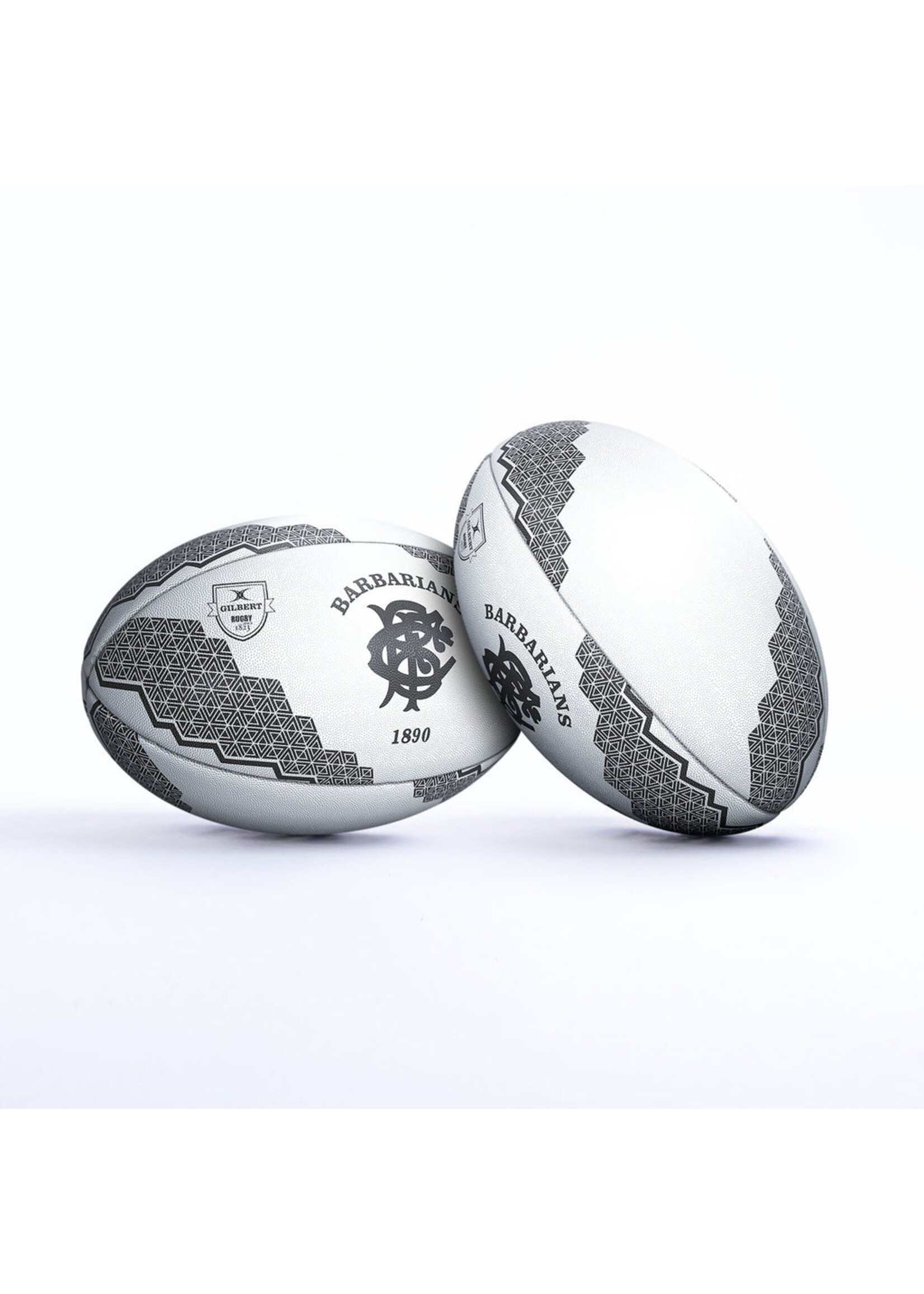 Gilbert Gilbert Barbarians Supporters Ball Size 5 (2025) Black/White