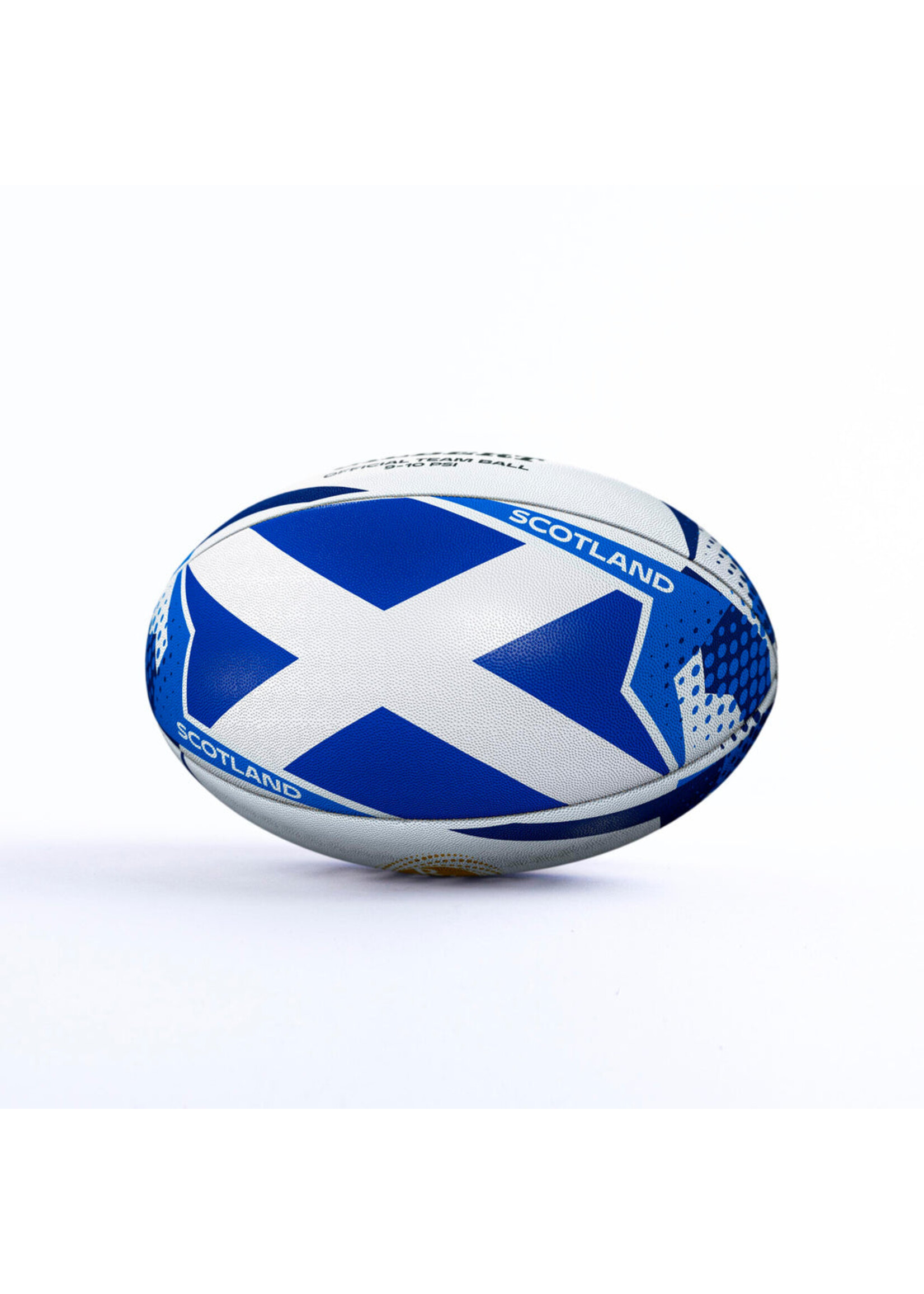 Gilbert Gilbert WRWC 25 Scotland Official  Flag Team Ball Size 5  (2025) Blue /White