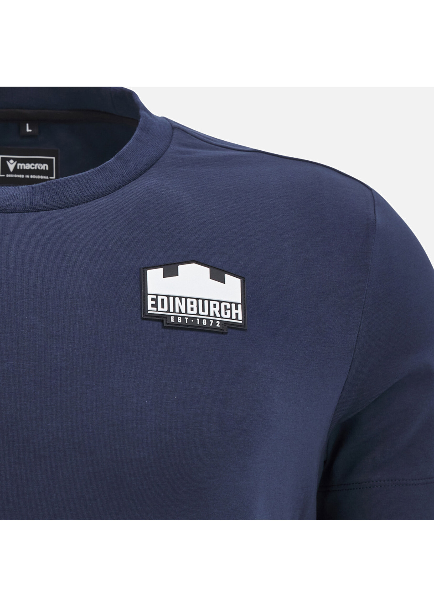 Macron Macron Edinburgh 24/25  Travel Tee (2025) Navy