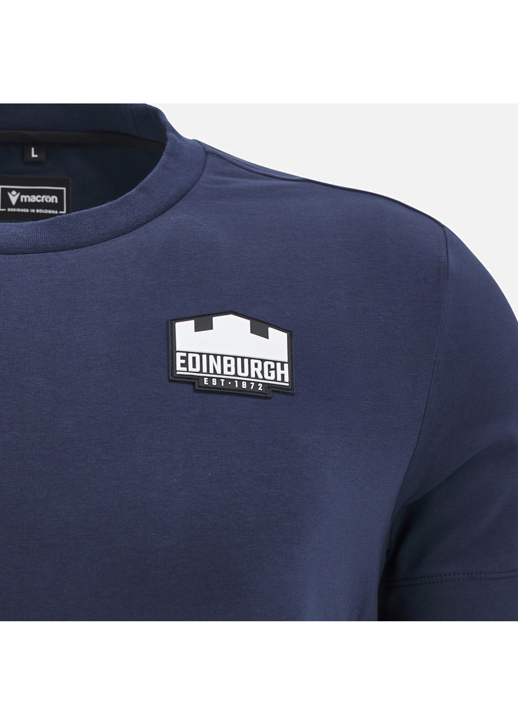 Macron Macron Edinburgh 24/25  Travel Tee (2025) Navy