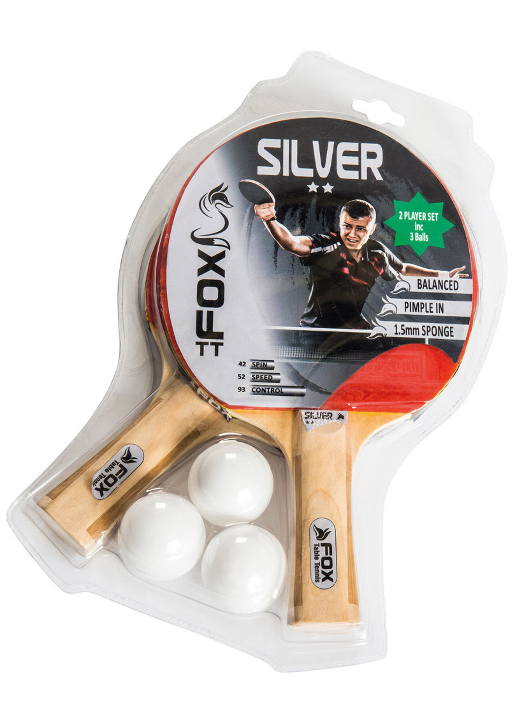 Fox Fox TT Silver 2 Player Table Tennis Set