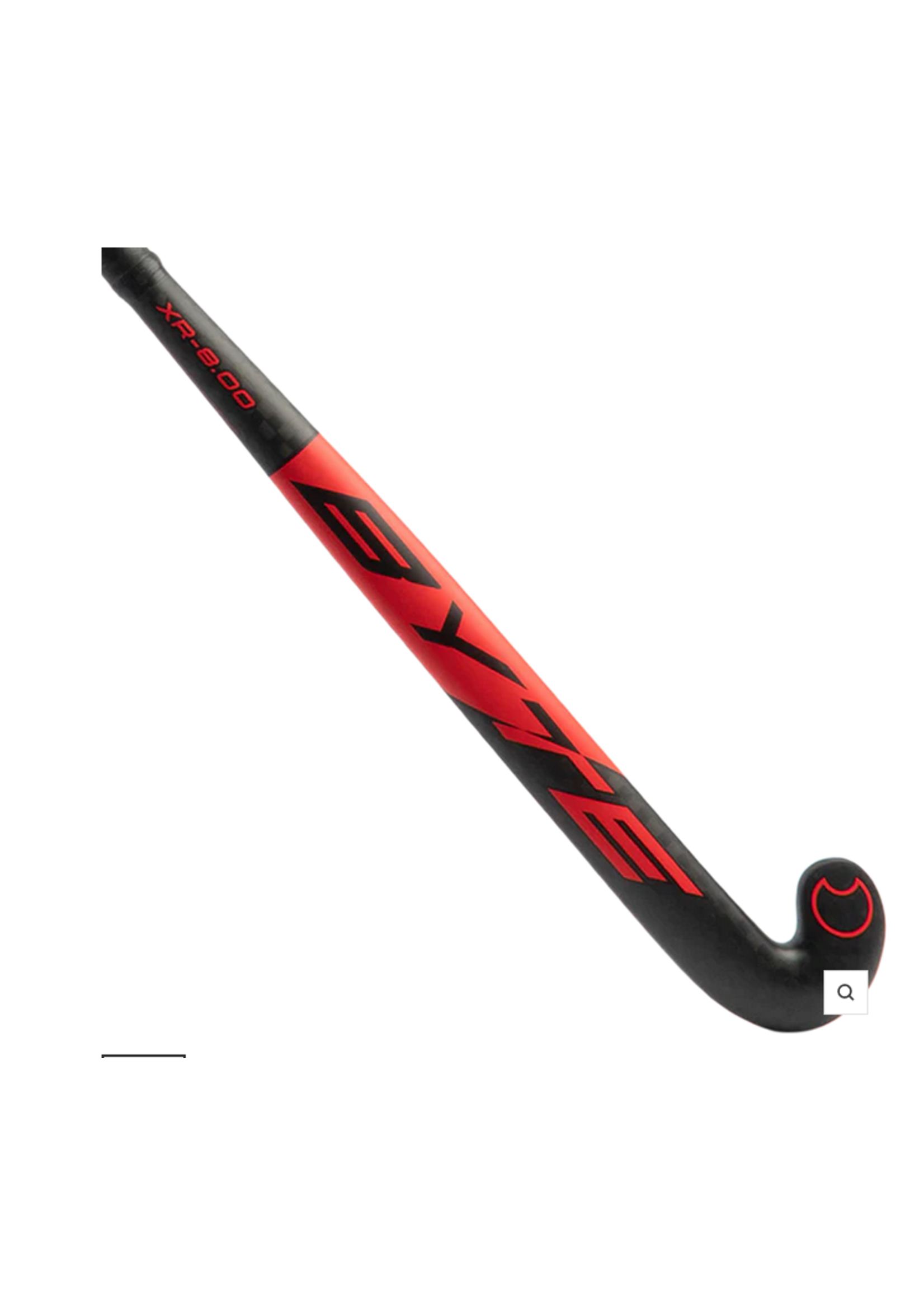 Byte Byte XR8 Hockey Stick (2025), Black/Red