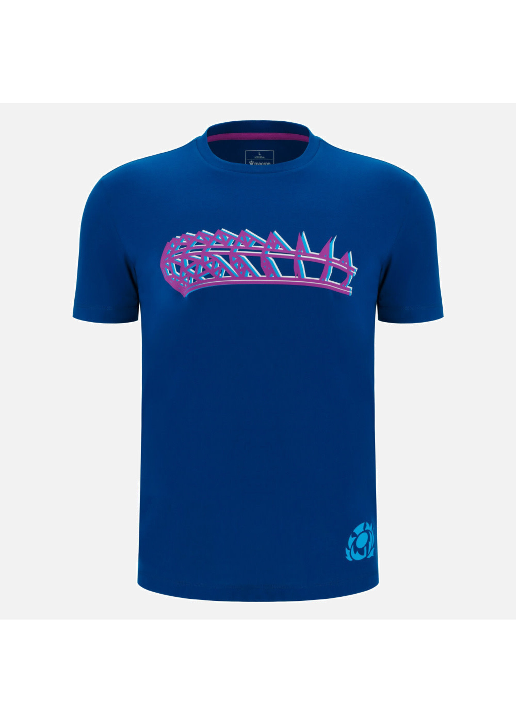 Macron Macron Scotland Rugby Junior Leisure Shirt (2025)  SRU