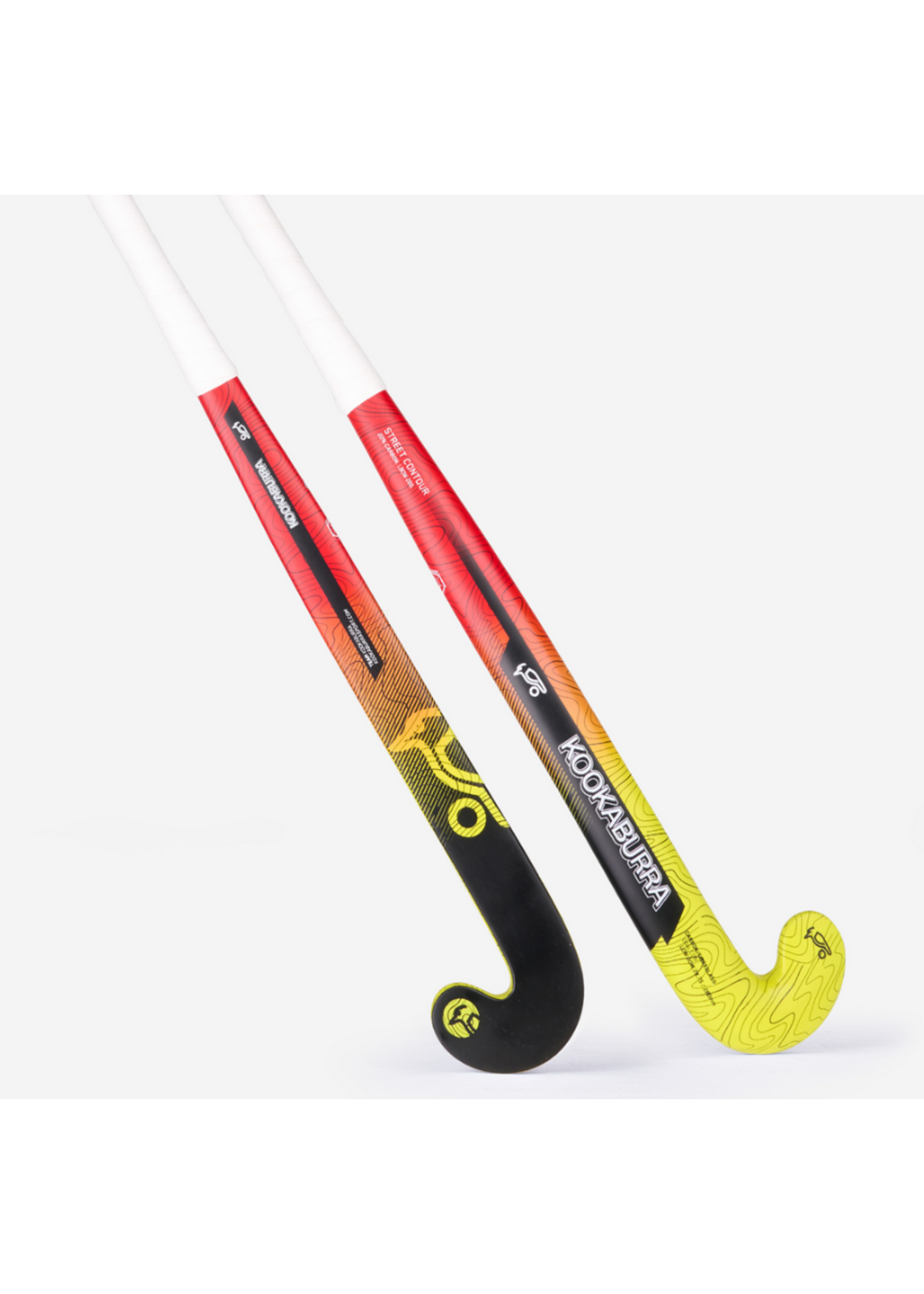 Kookaburra Kookaburra Street Contour Hockey Stick (2025) -Black/Yellow/Orange