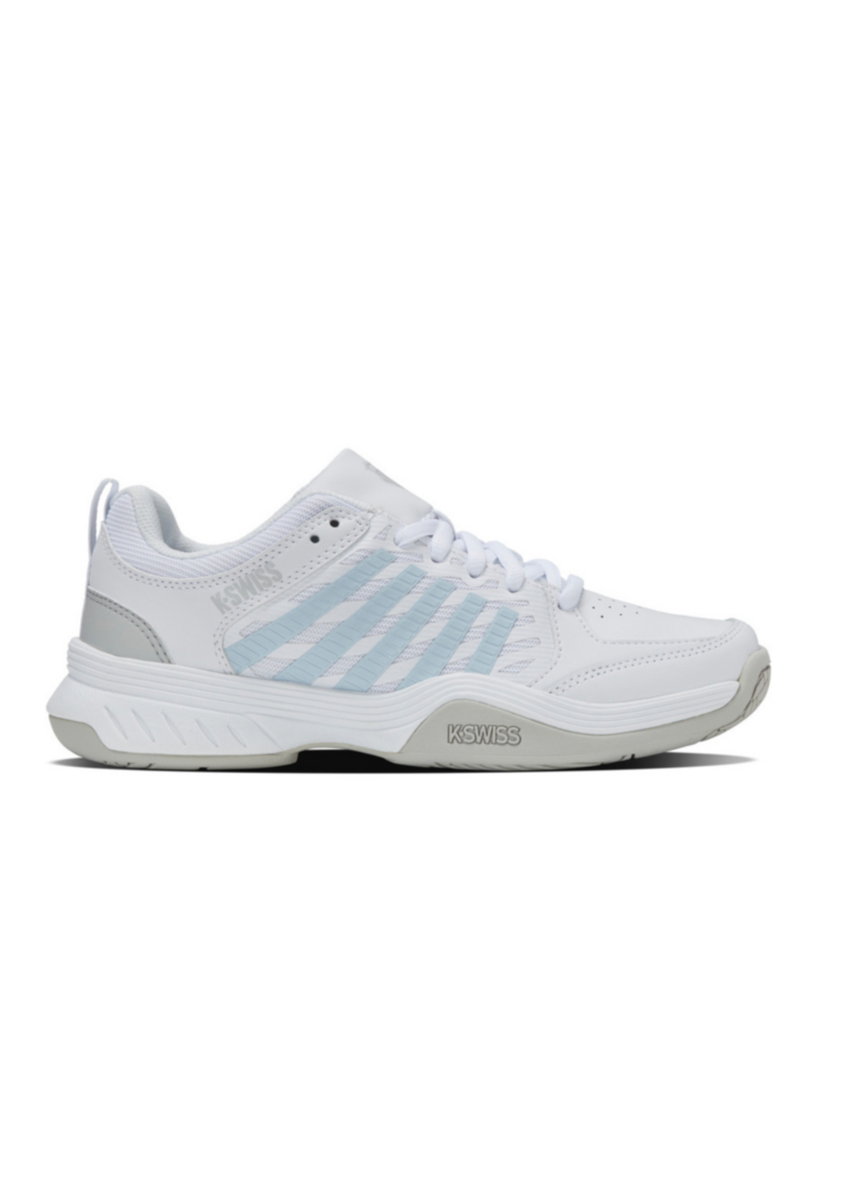 K-Swiss K-Swiss Court Express 2 Ladies Tennis Shoe (2025)  White/Ballad Blue