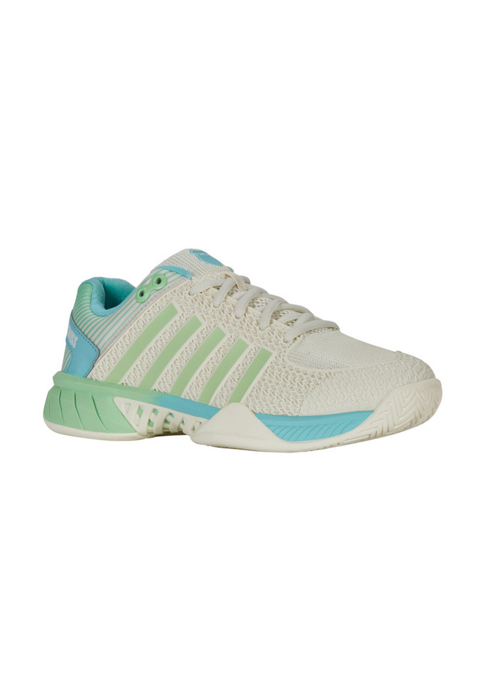 K-Swiss K-Swiss Express Light Ladies Pickleball Shoe (2025) Egret/Patina Green