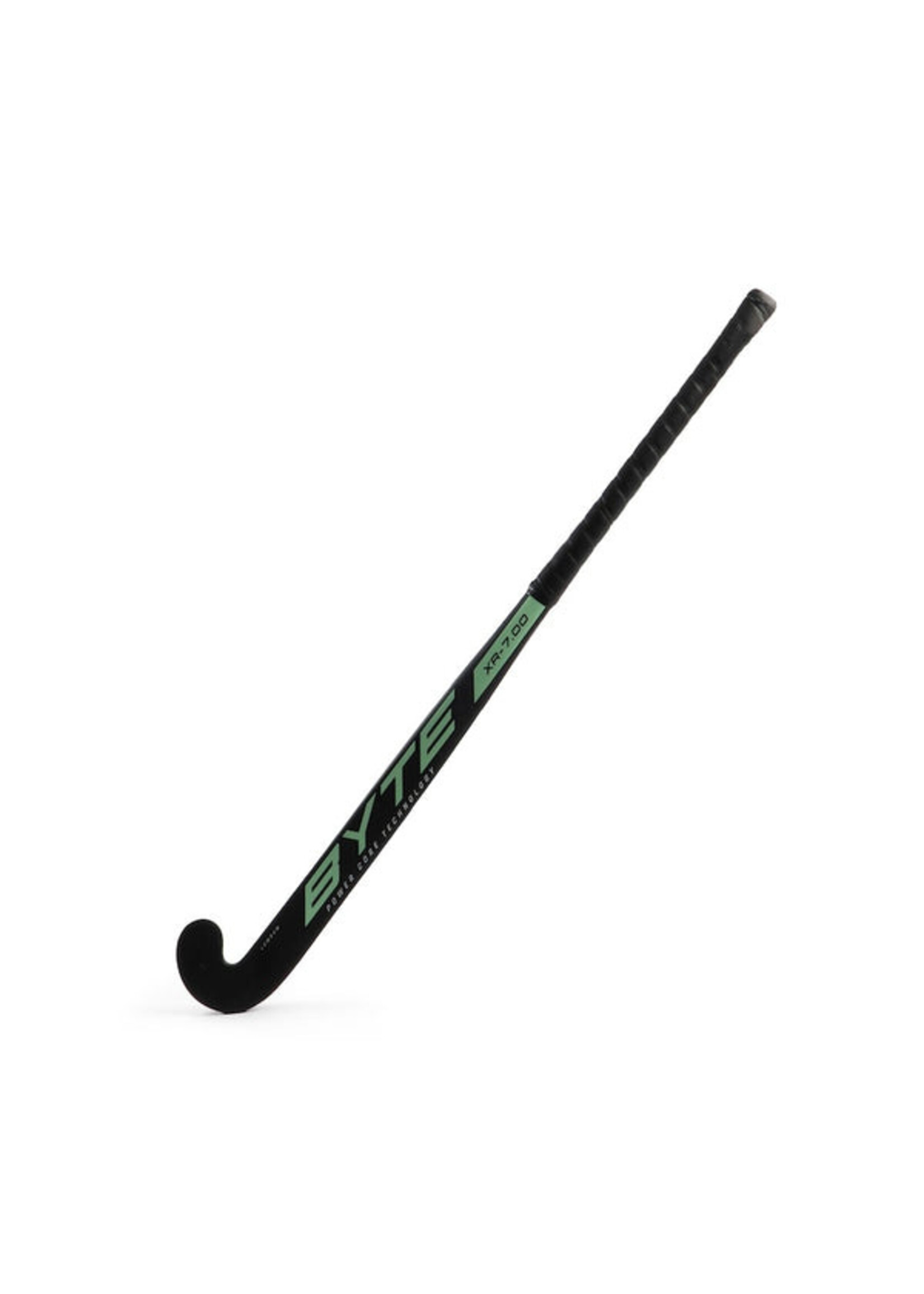 Byte Byte XR7 Hockey Stick (2025), Black/Mint