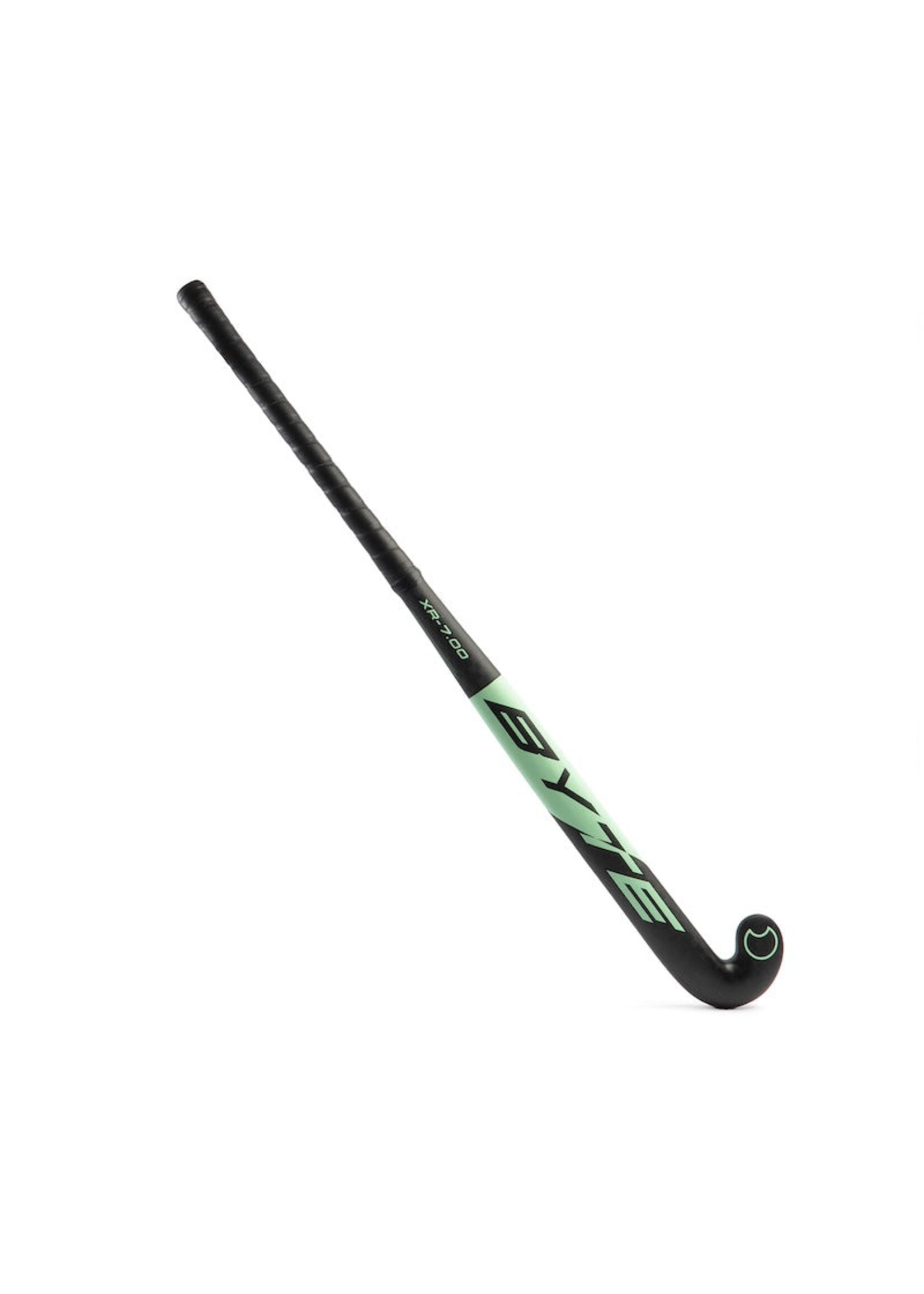 Byte Byte XR7 Hockey Stick (2025), Black/Mint