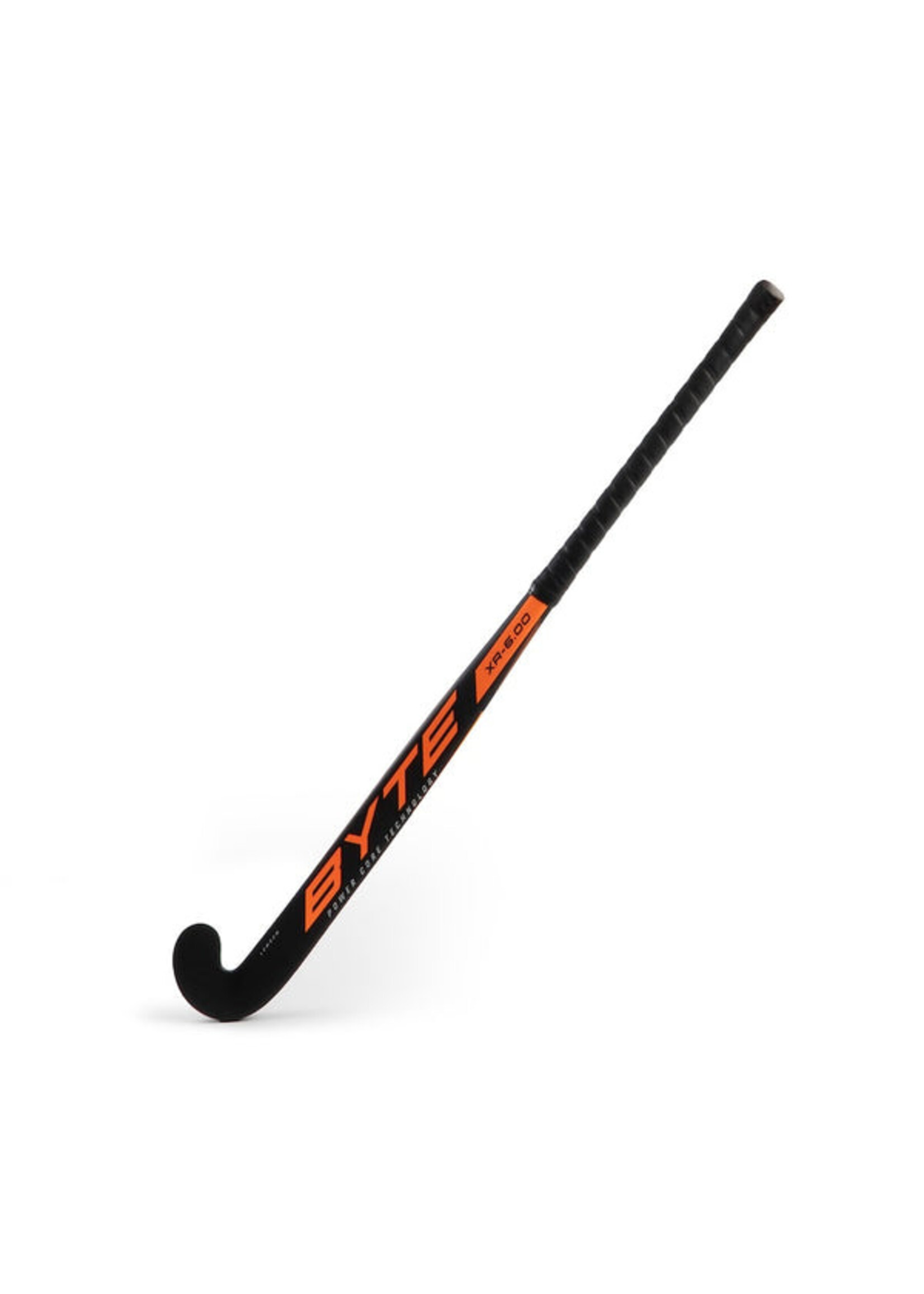 Byte Byte XR6 Hockey Stick (2025), Black/Orange