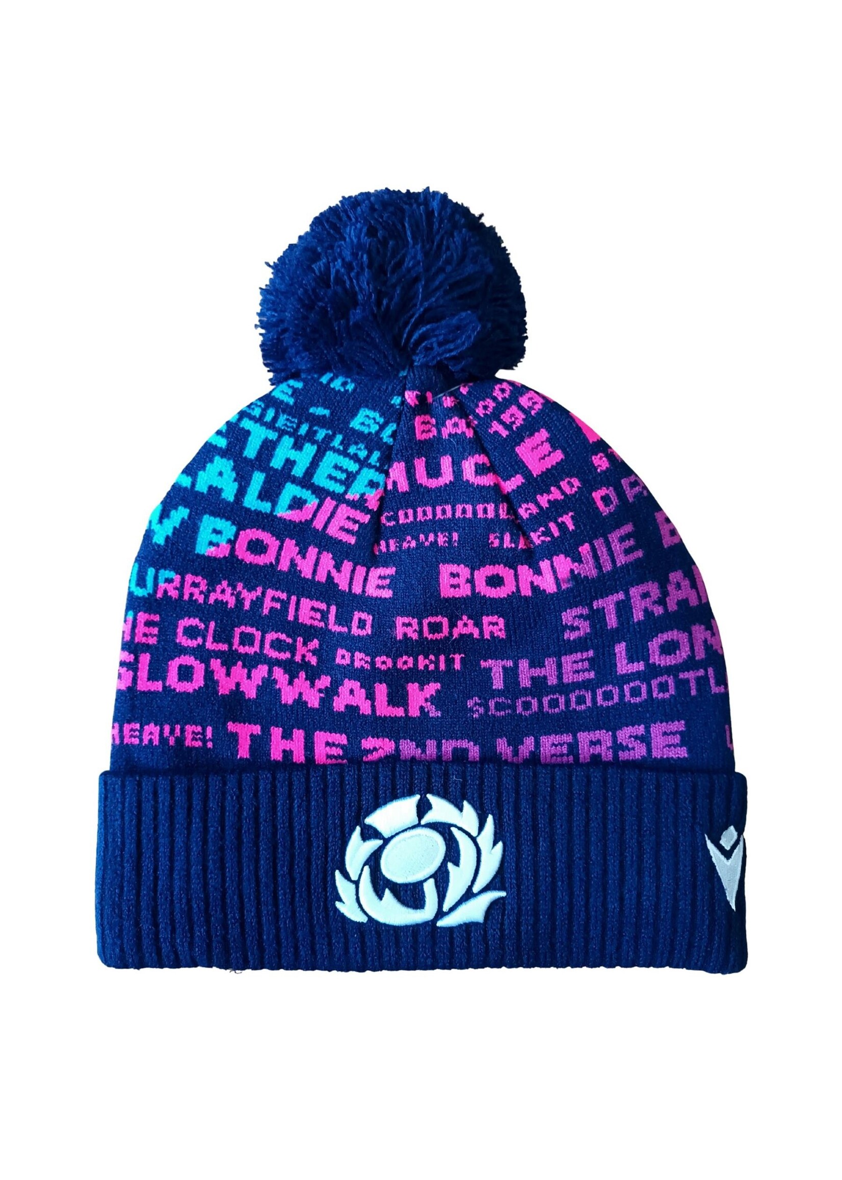 Macron Macron Scotland Rugby Pompom Beanie (2025/26) SRU