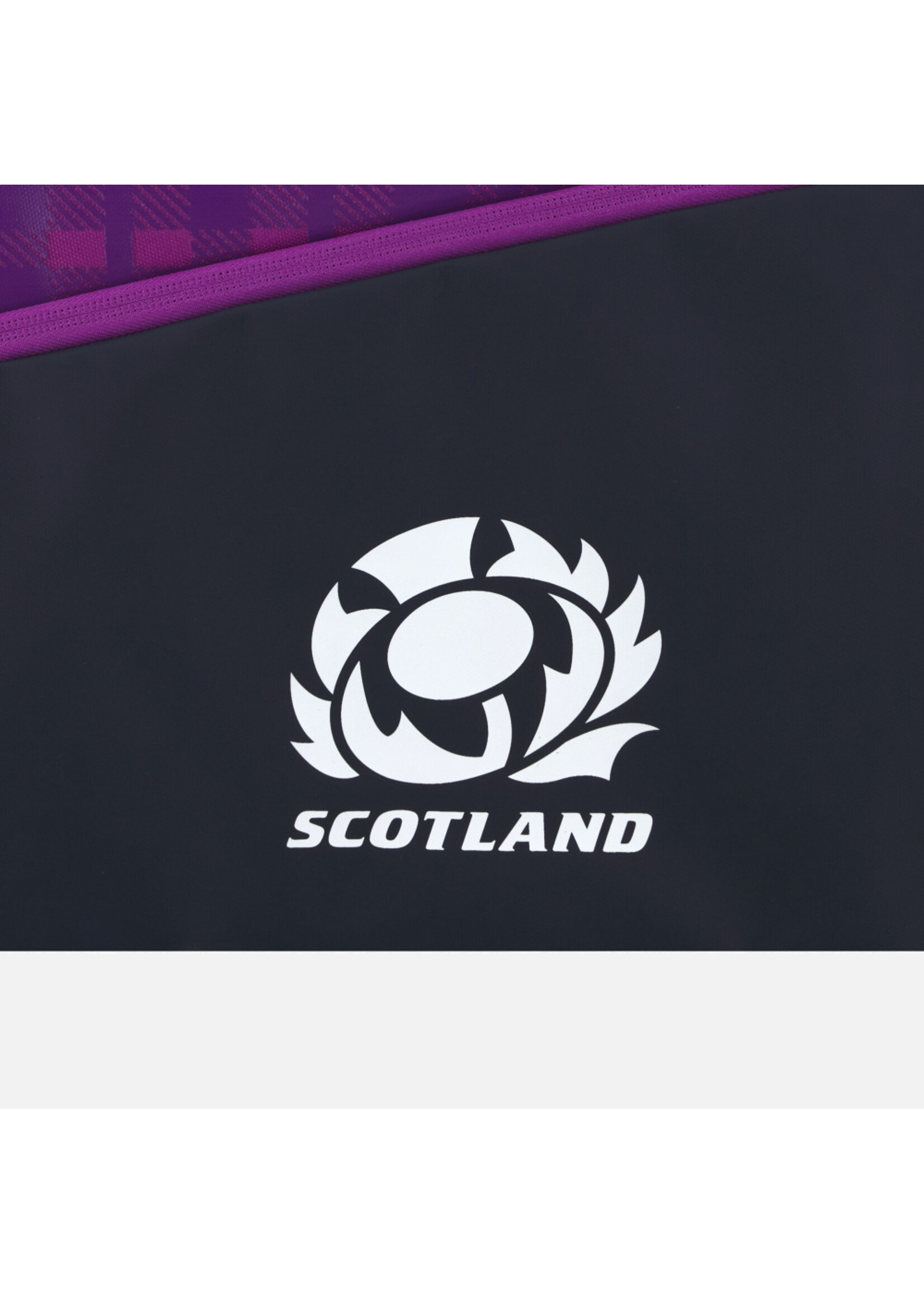 Macron Macron Scotland Rugby Holdall Navy/Purple Tartan (2025/26) SRU