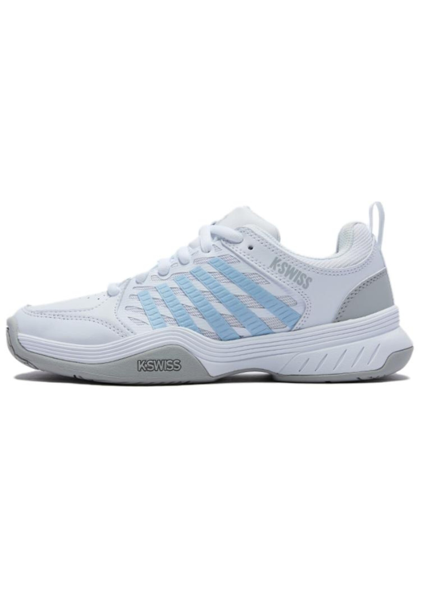 K-Swiss K-Swiss Court Express 2 Ladies Tennis Shoe (2025)  White/Ballad Blue