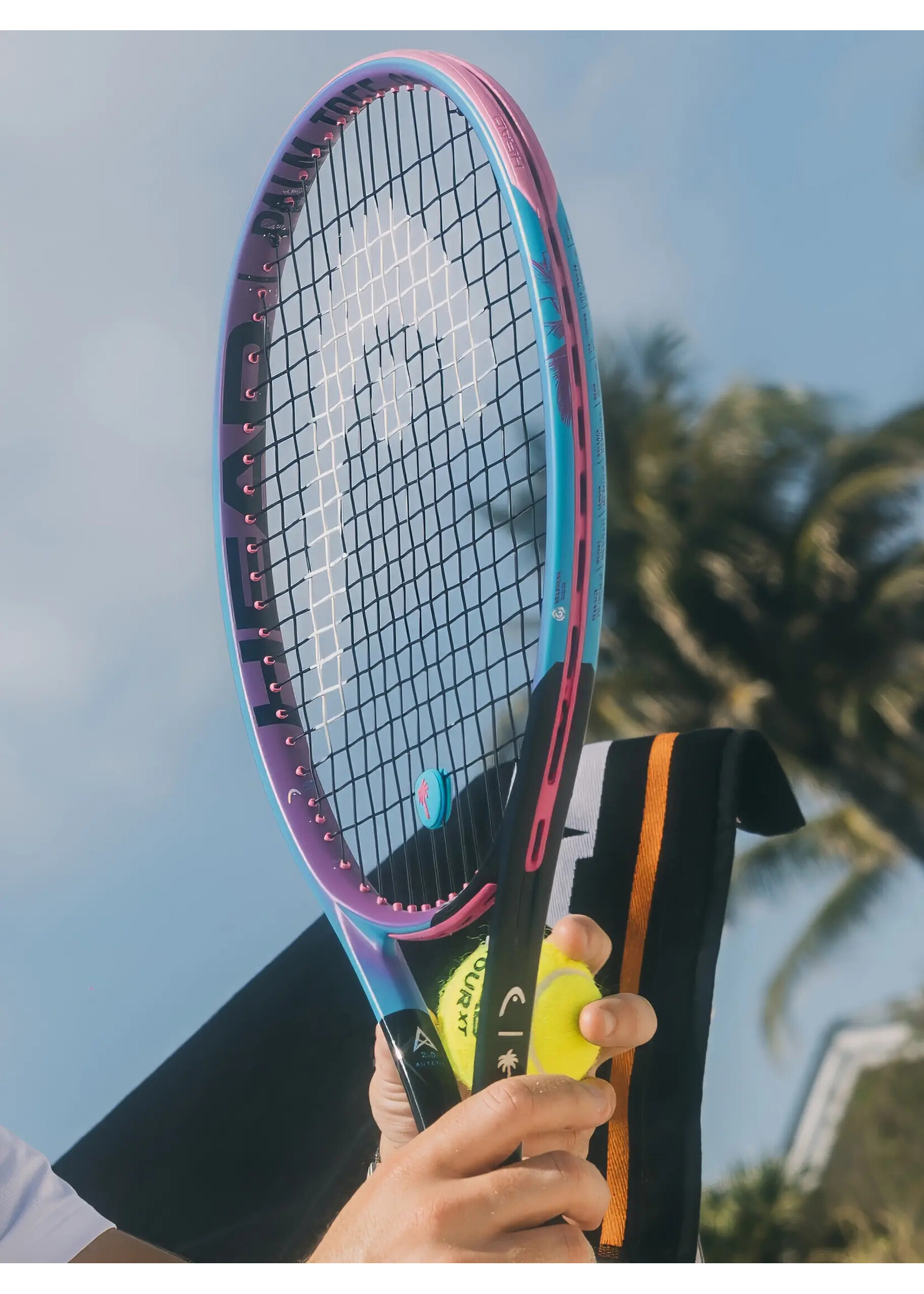 Head Head Radical MP Tennis Racket (Palm Tree Crew Edition)