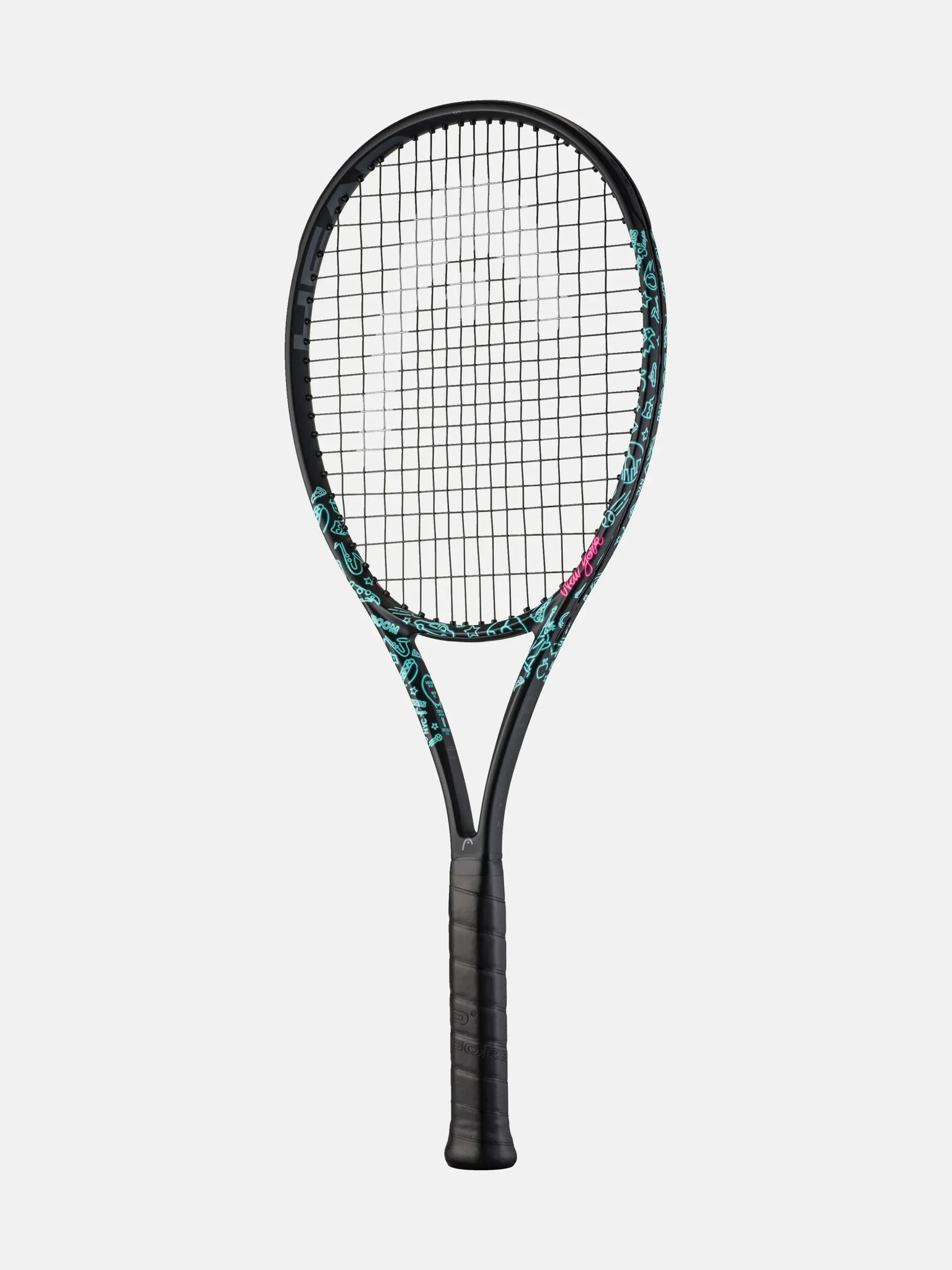 Neoline Tennis Racket Head Boom MP Neon Tennis Racket (2025) - Gannon Sports