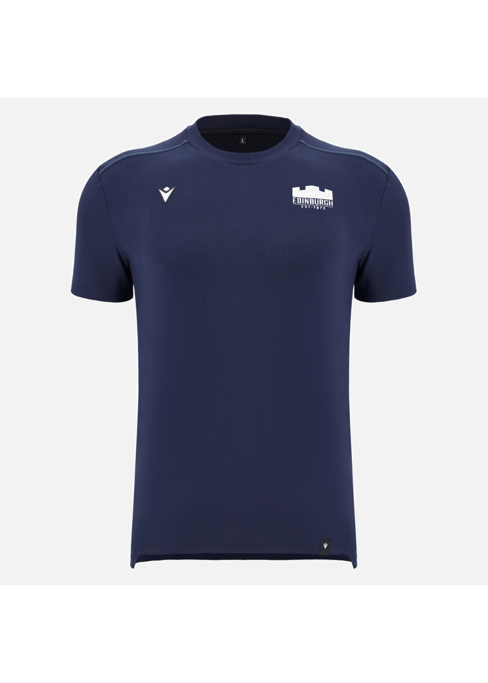 Macron Macron Edinburgh M25/26 Cotton Tee, Navy